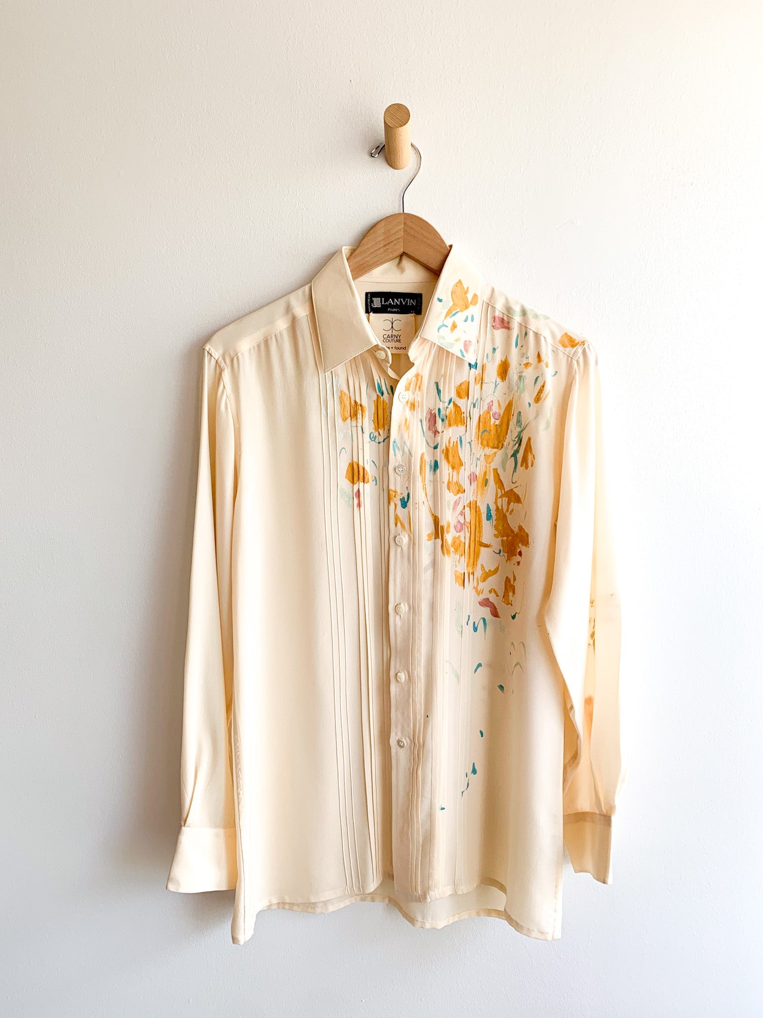 Carny Studio Christy Hand Painted Silk Blouse