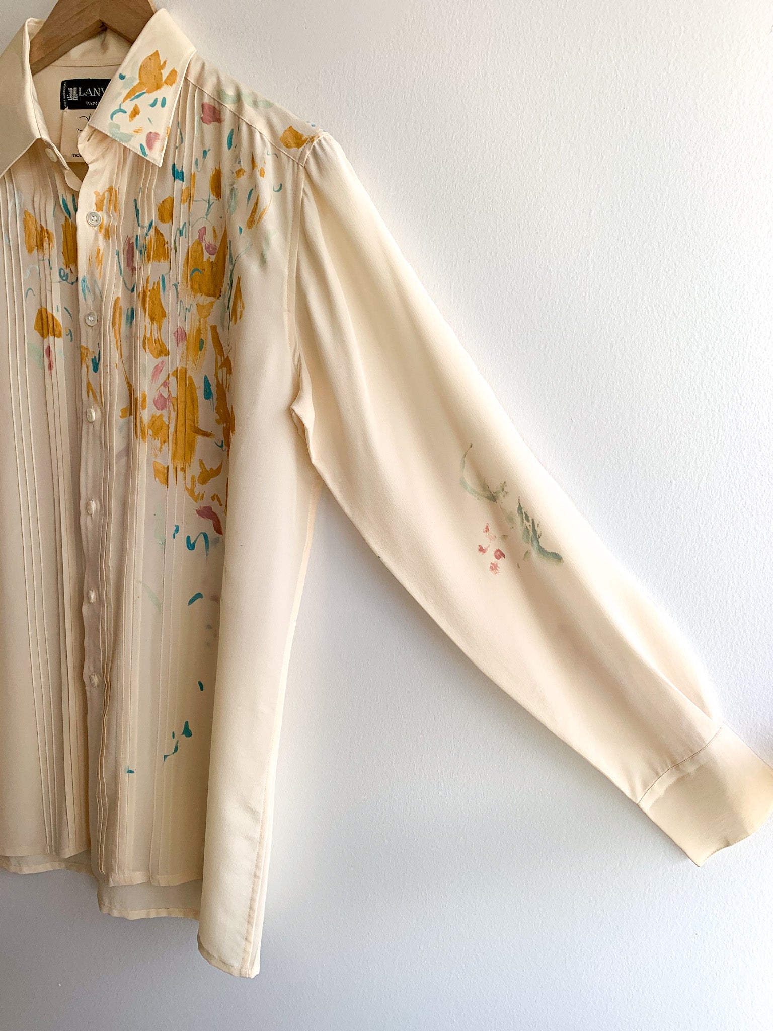 Carny Studio Christy Hand Painted Silk Blouse