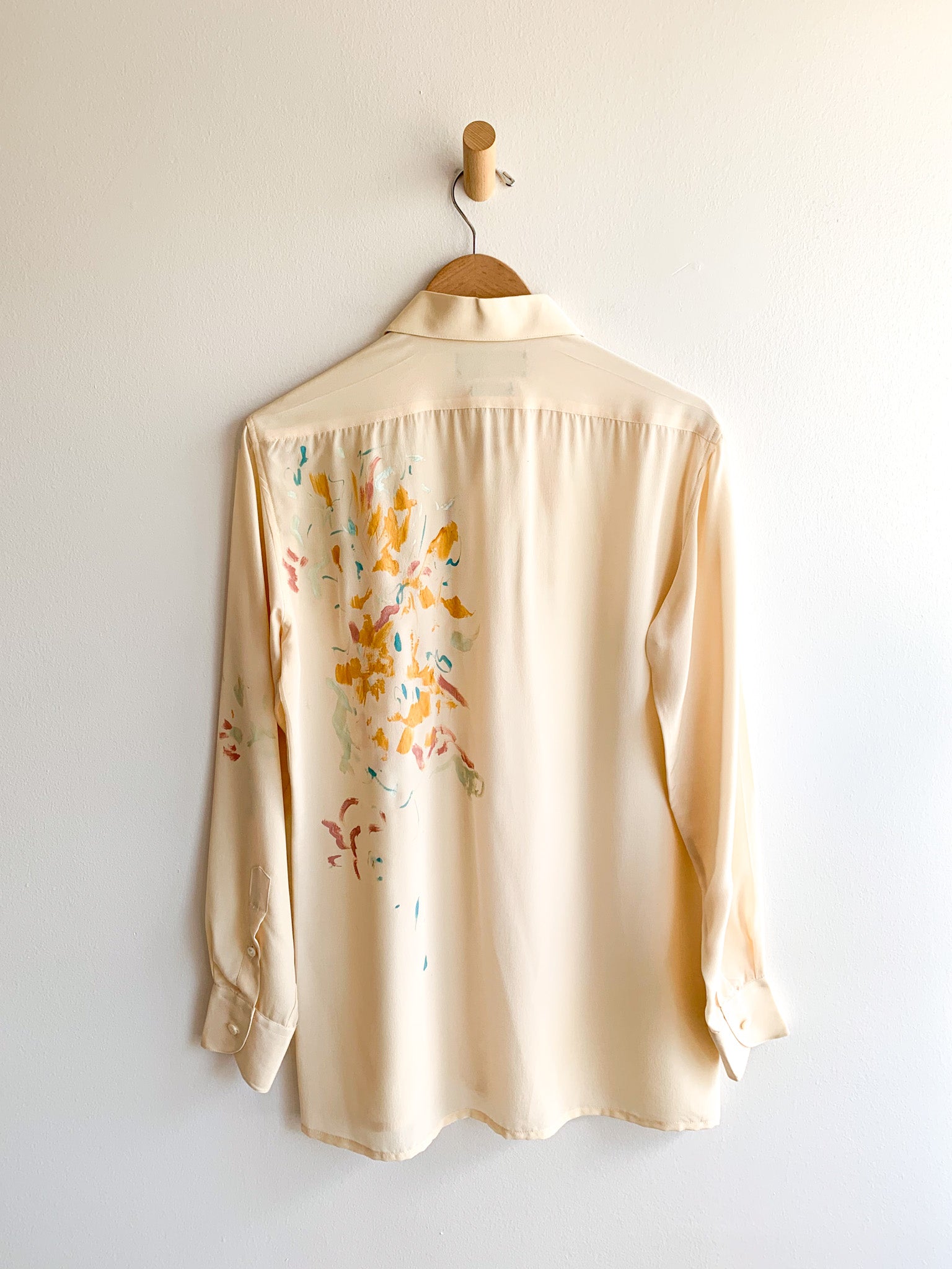 Carny Studio Christy Hand Painted Silk Blouse