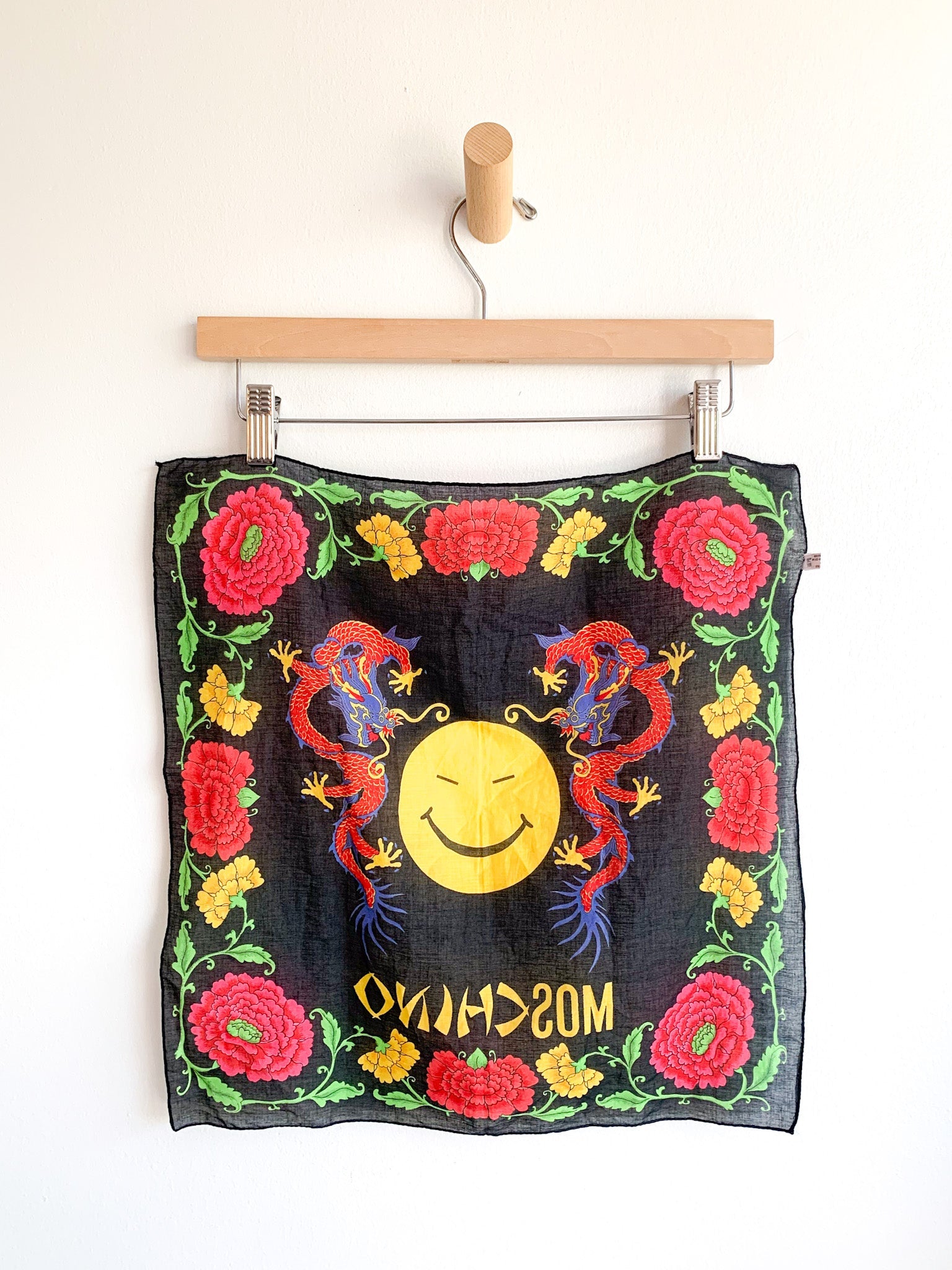 Moschino Smiley Face Bandana