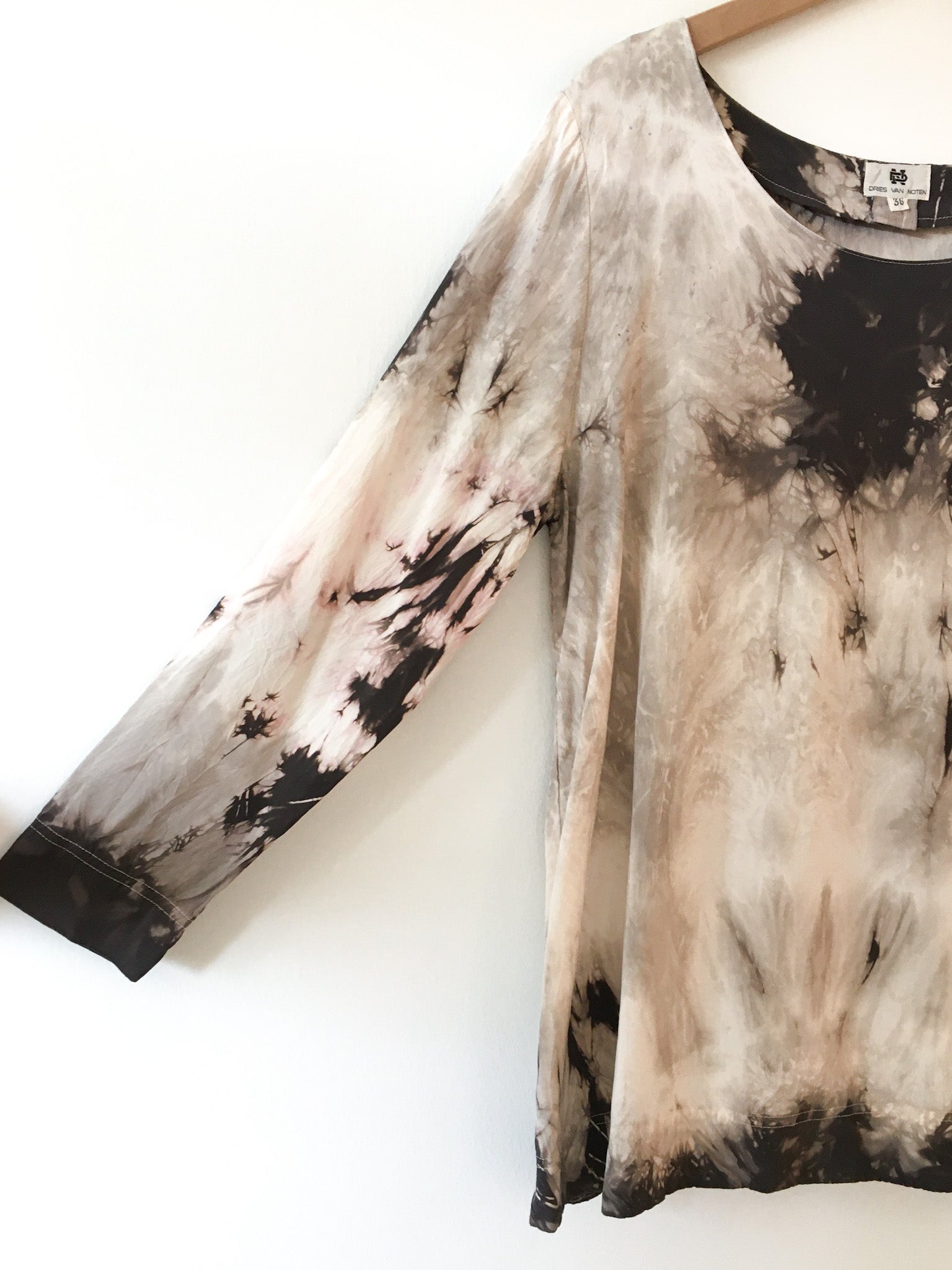 1990's Dries Van Noten Hand Dyed Top