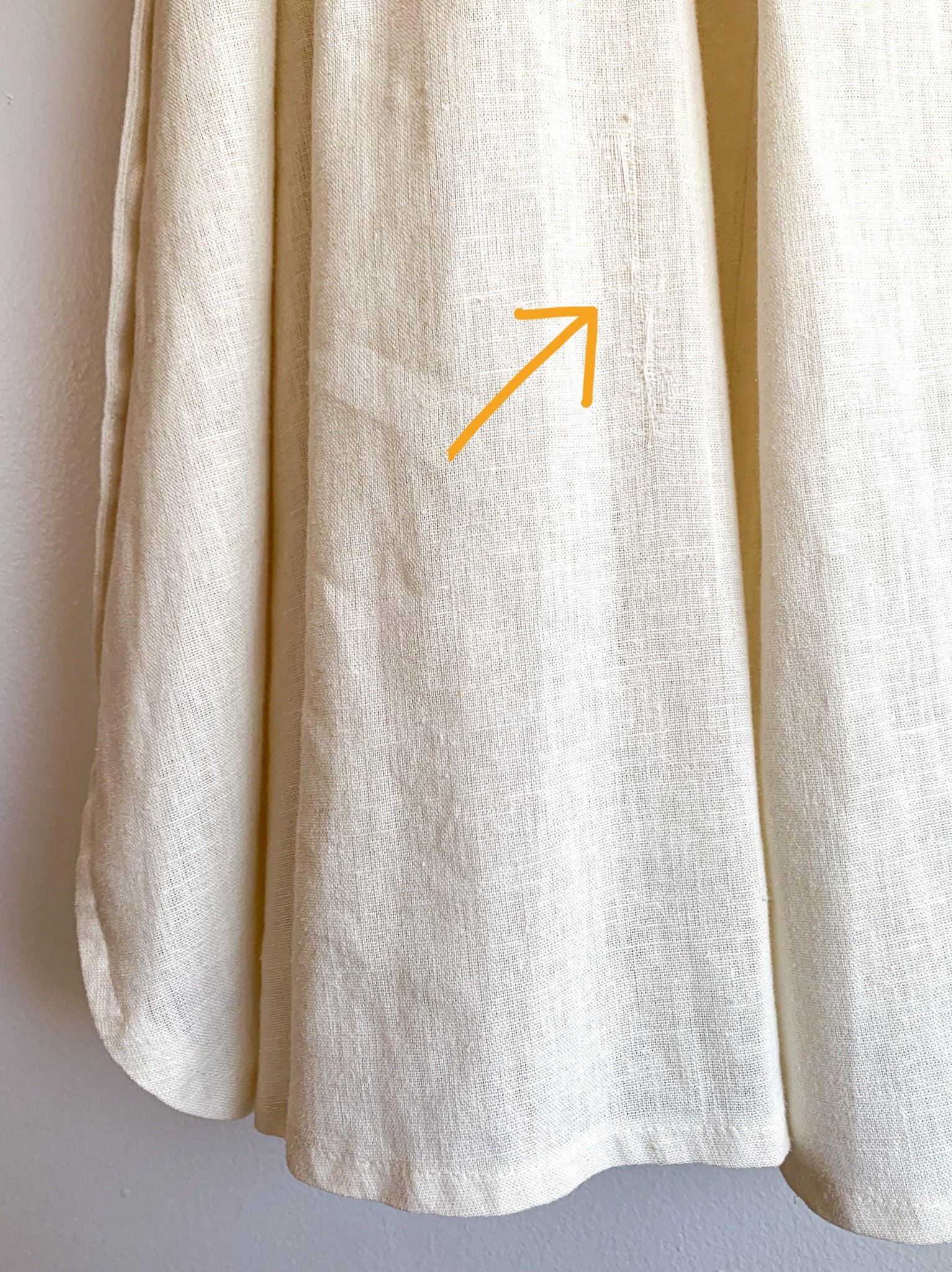 Minimalists Linen Skirt