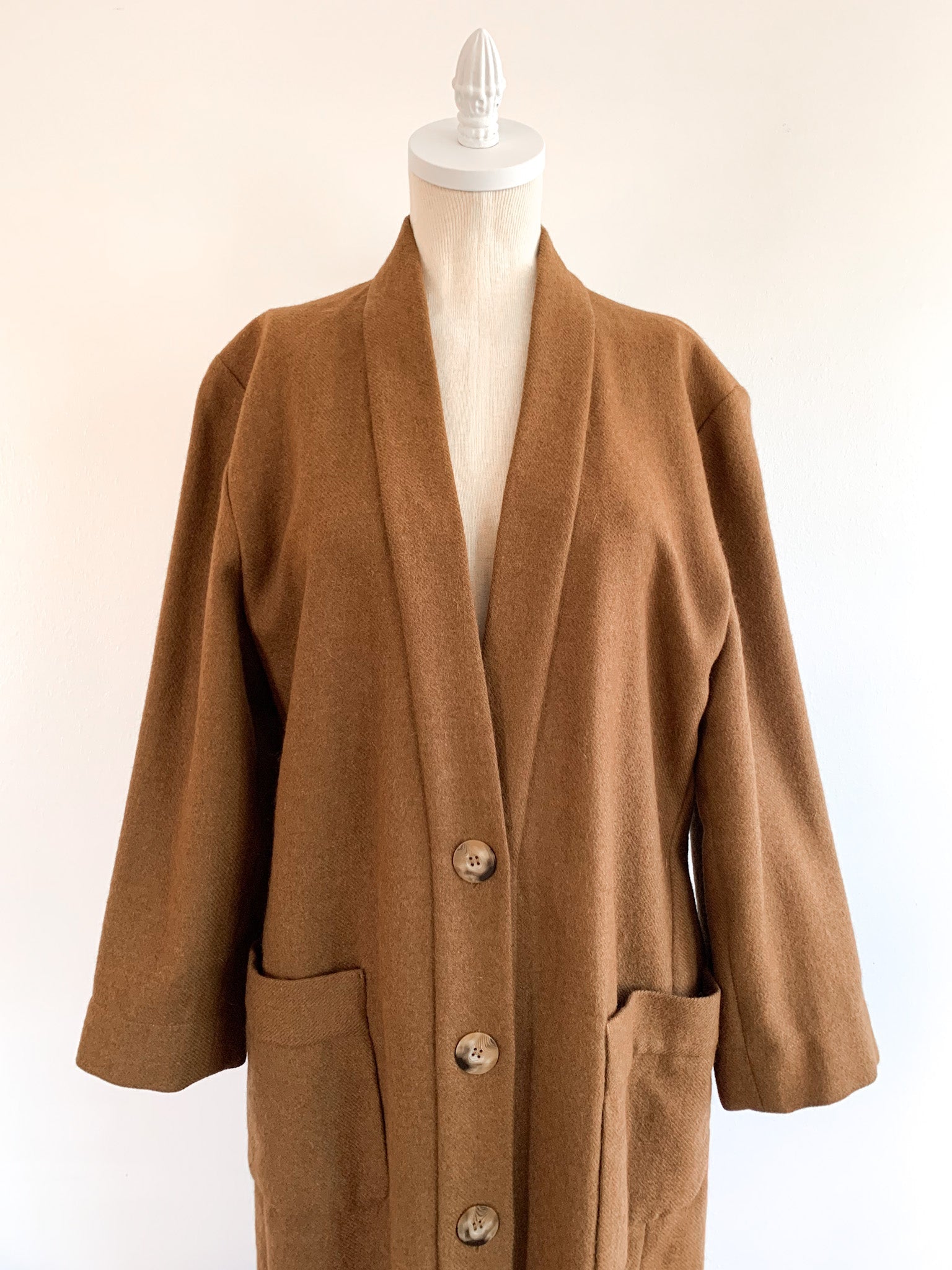 Minimalist Wool Coat