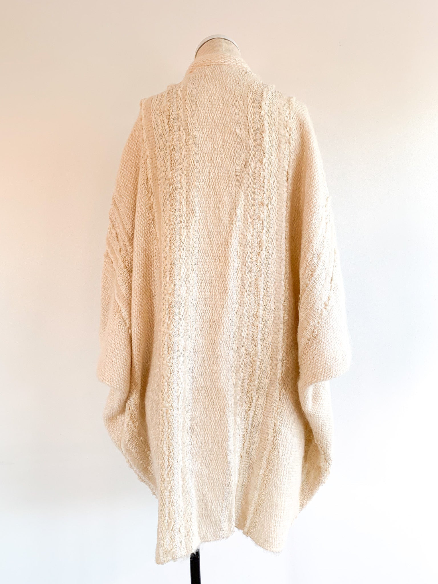 Hand Loomed Sweater Coat