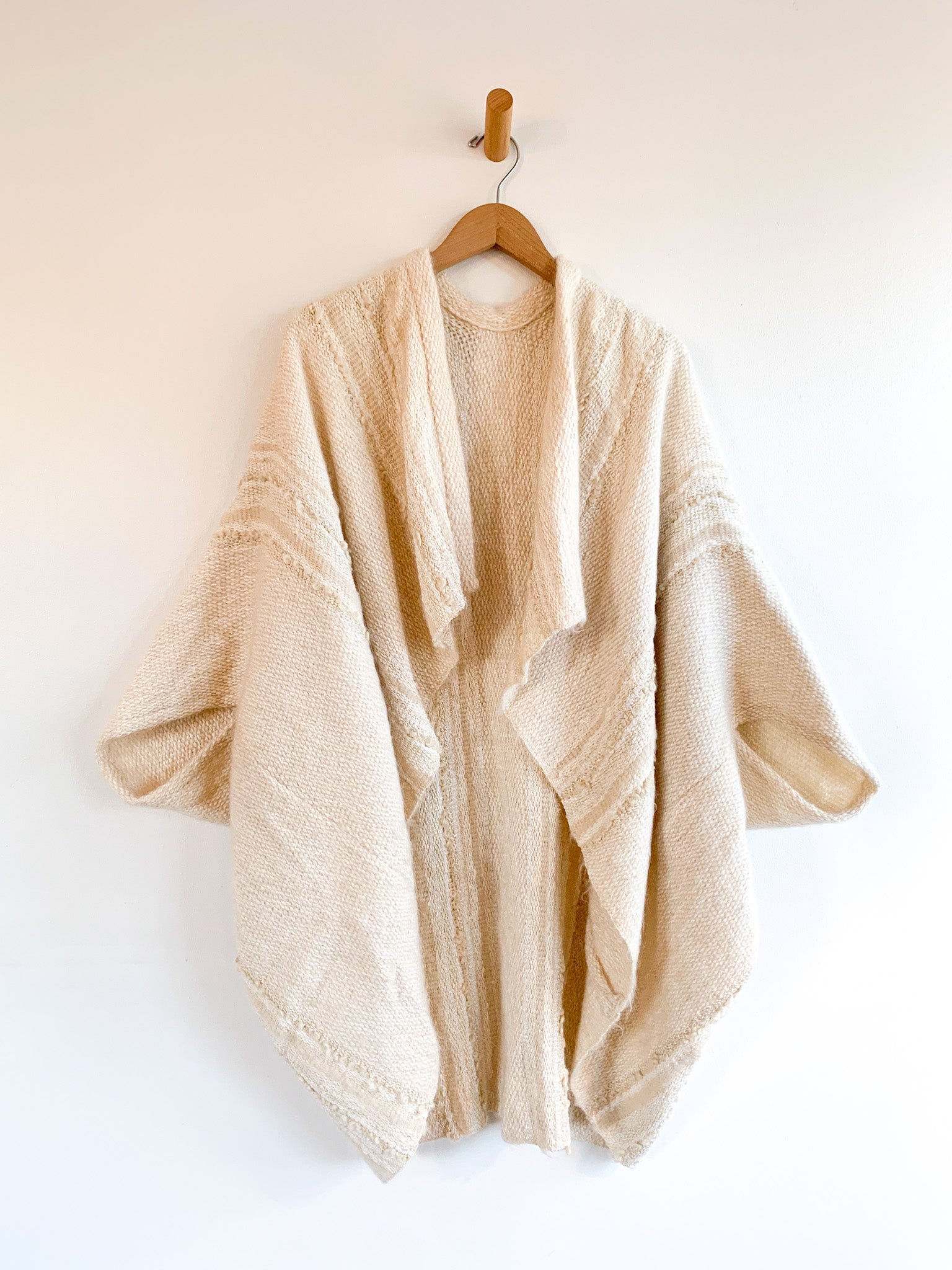 Hand Loomed Sweater Coat