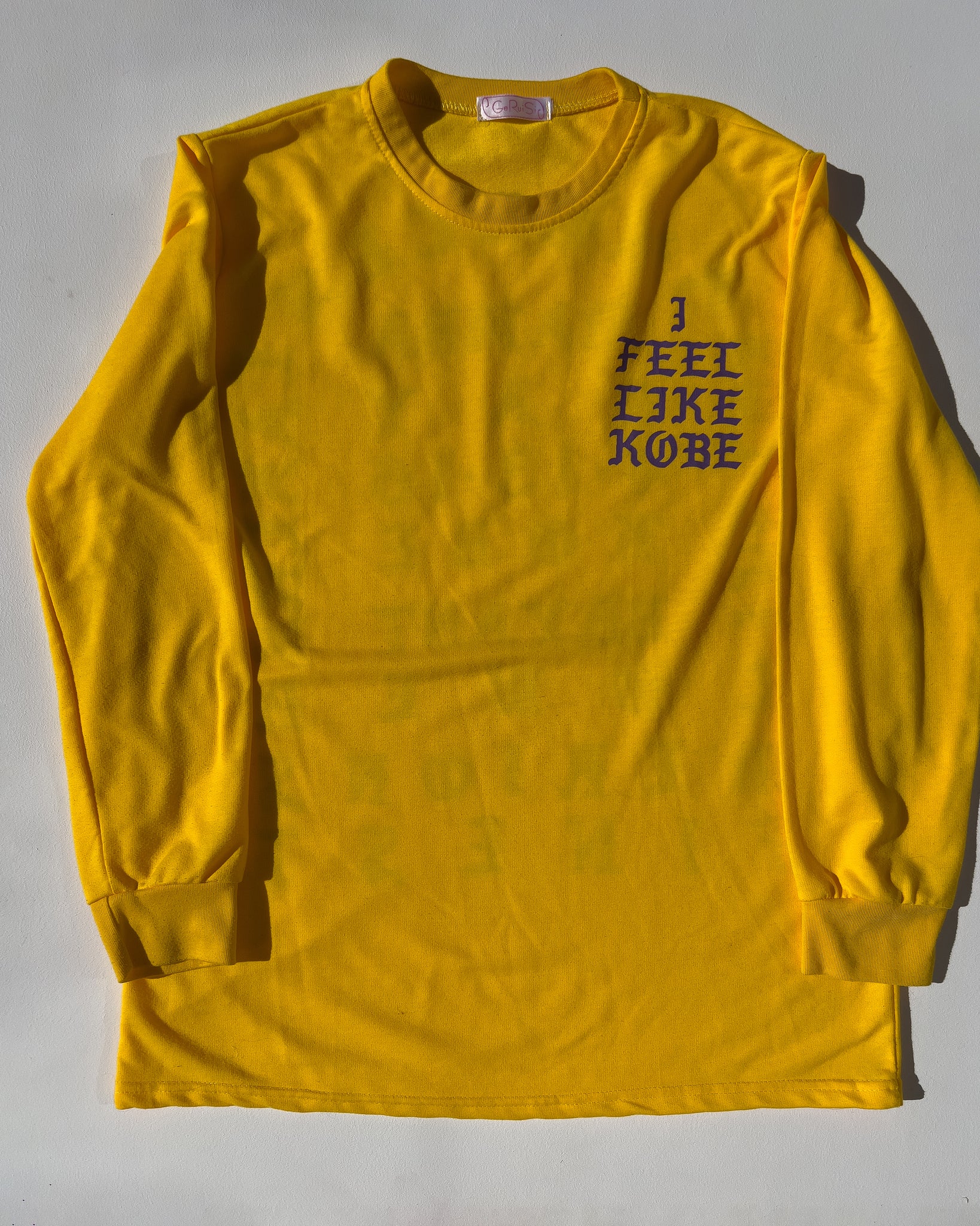 KANYE WEST X KOBE BRYANT "I FEEL LIKE KOBE" MAMBA DAY TEE