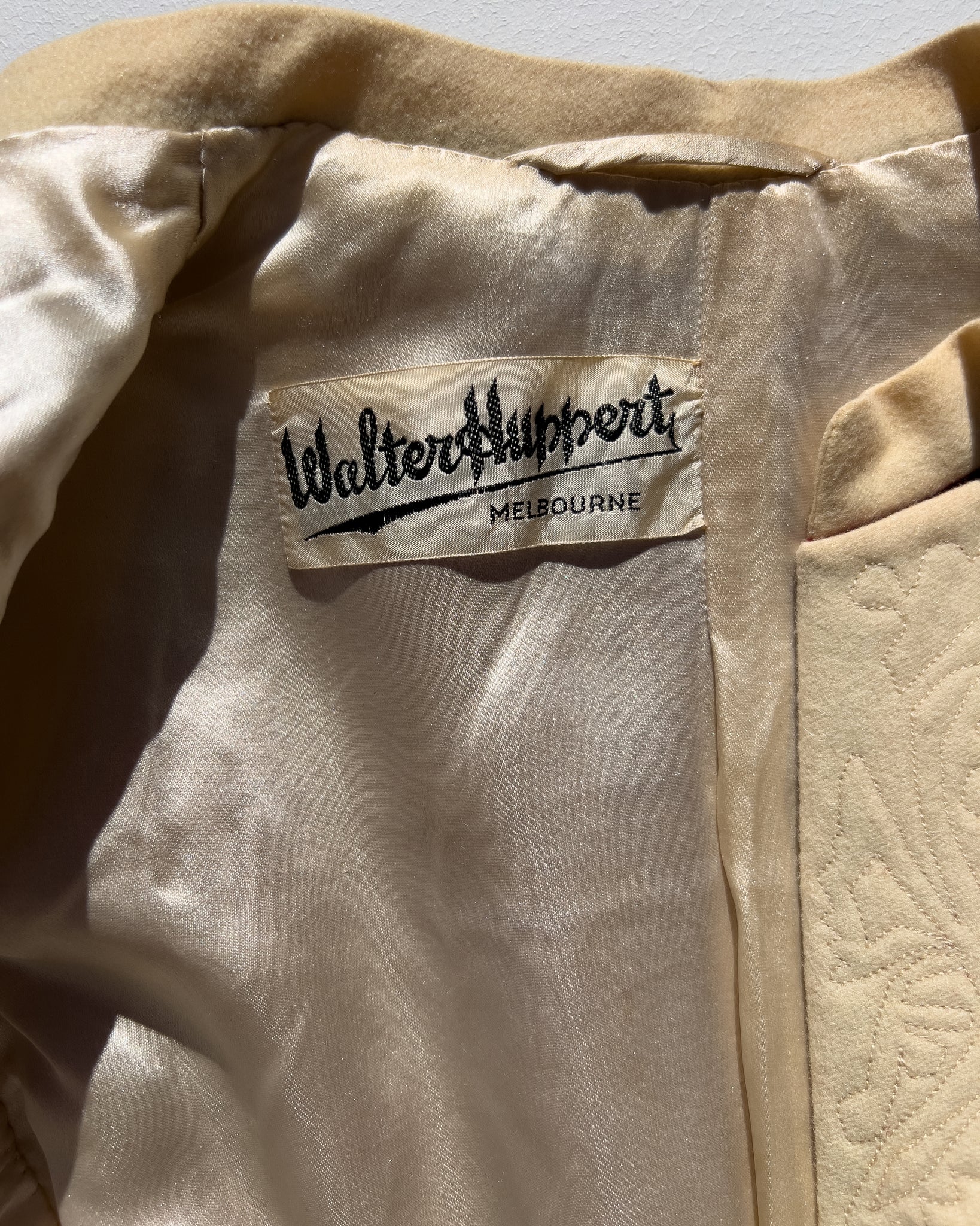 1940S WALTER HUPPERT CROPPED WESTERN STYLE BOLERO JACKET