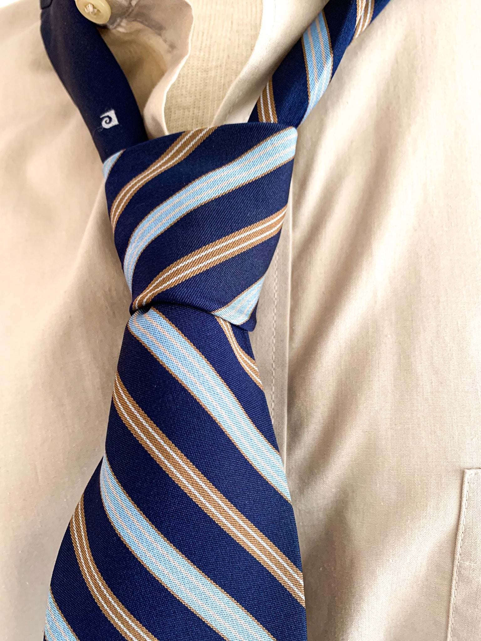 1970's Pierre Cardin Striped Tie