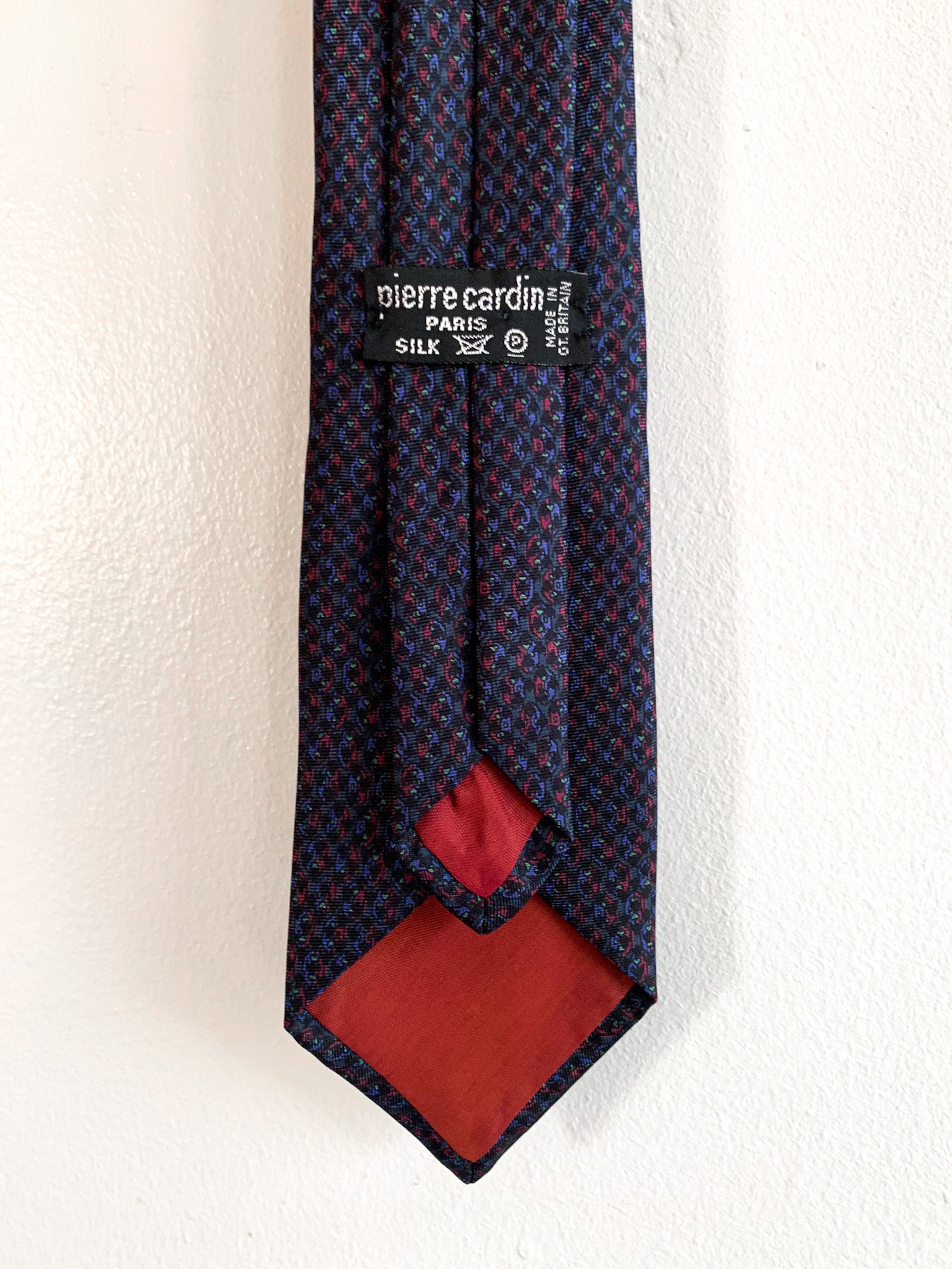 1980's Pierre Cardin Silk Tie