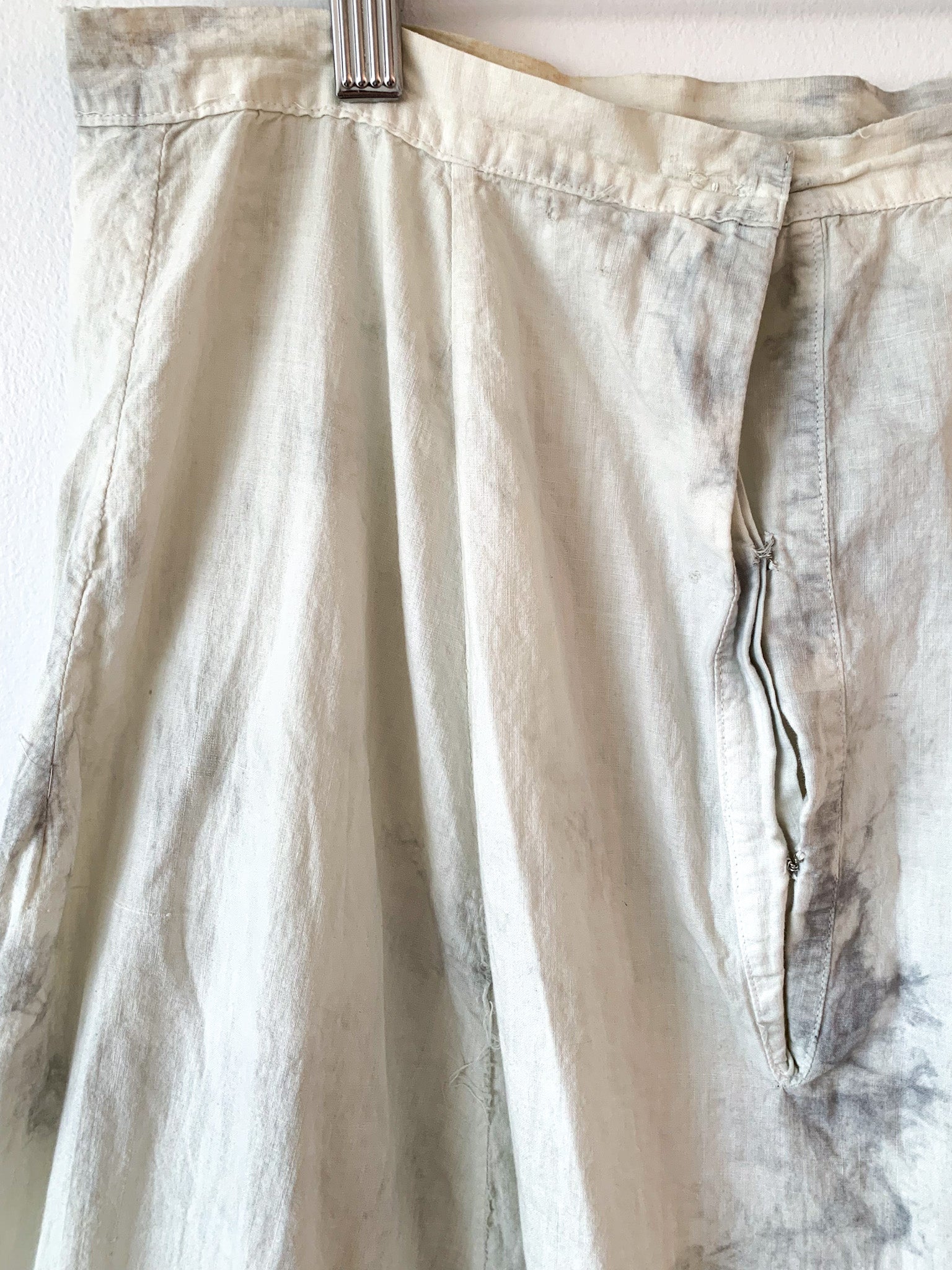 Victorian Sage Hand Dyed Skirt