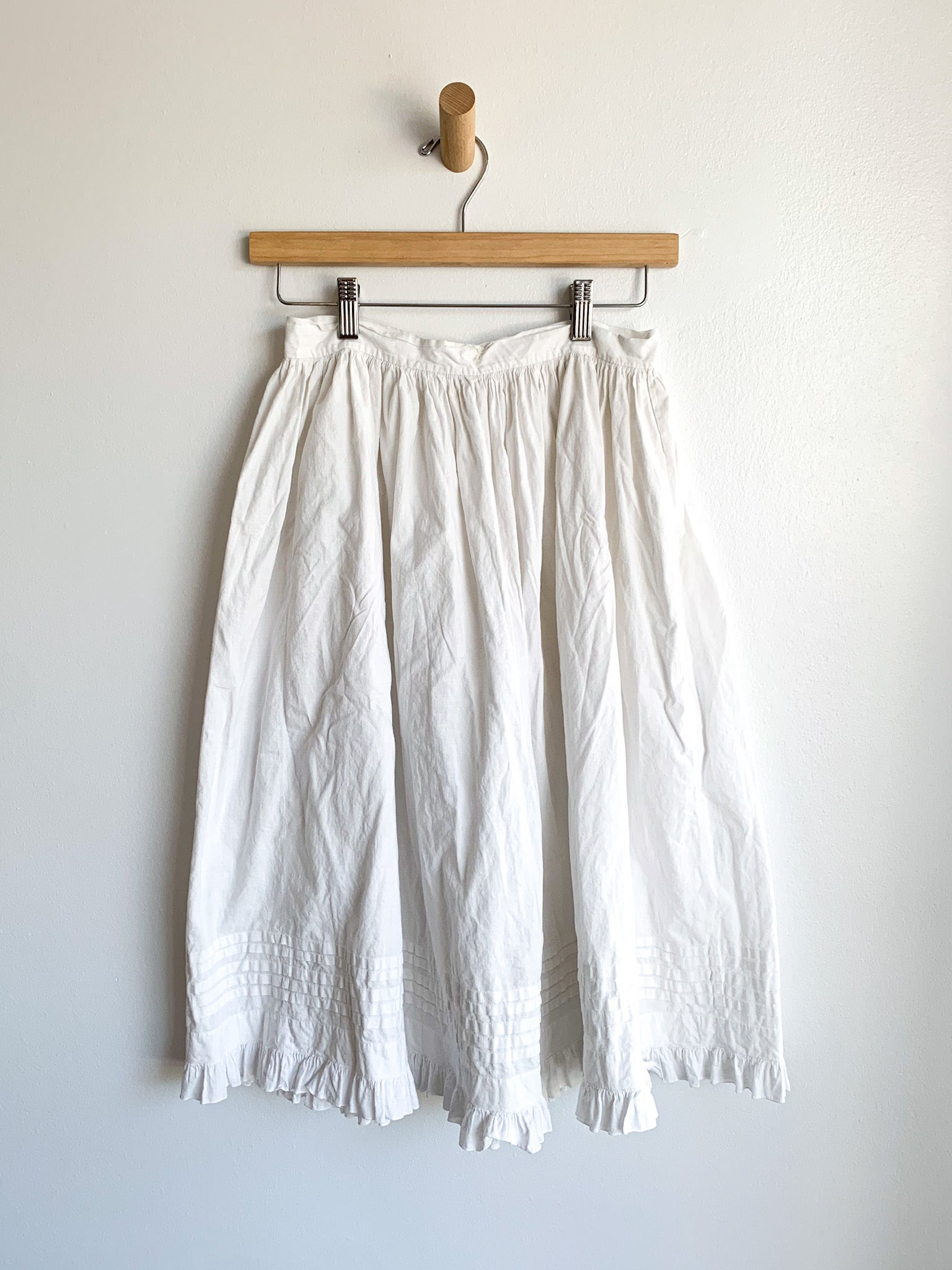 Antique Cotton Skirt & Camisole Set