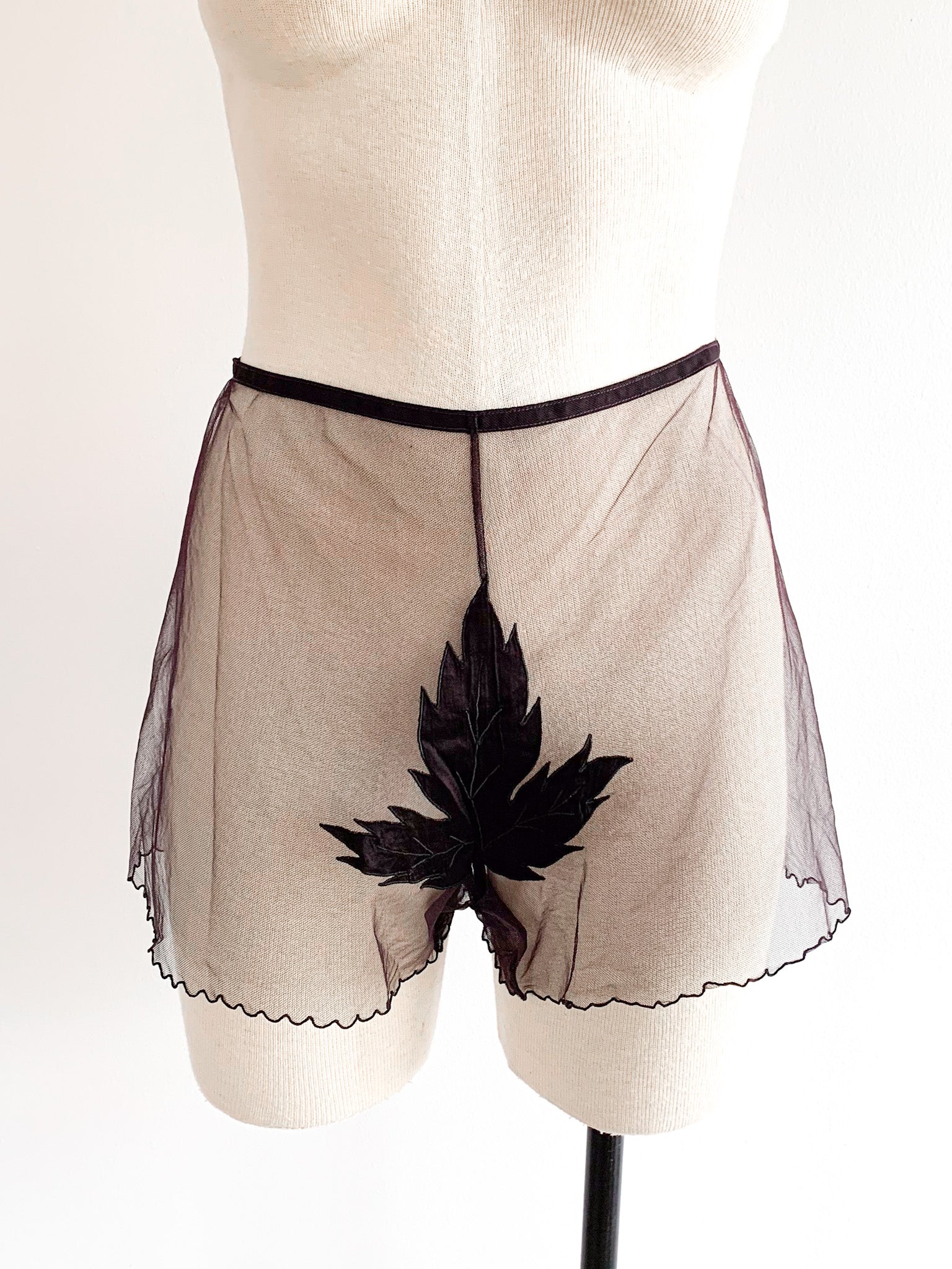 Eve's Leaves Mesh Tap Panties