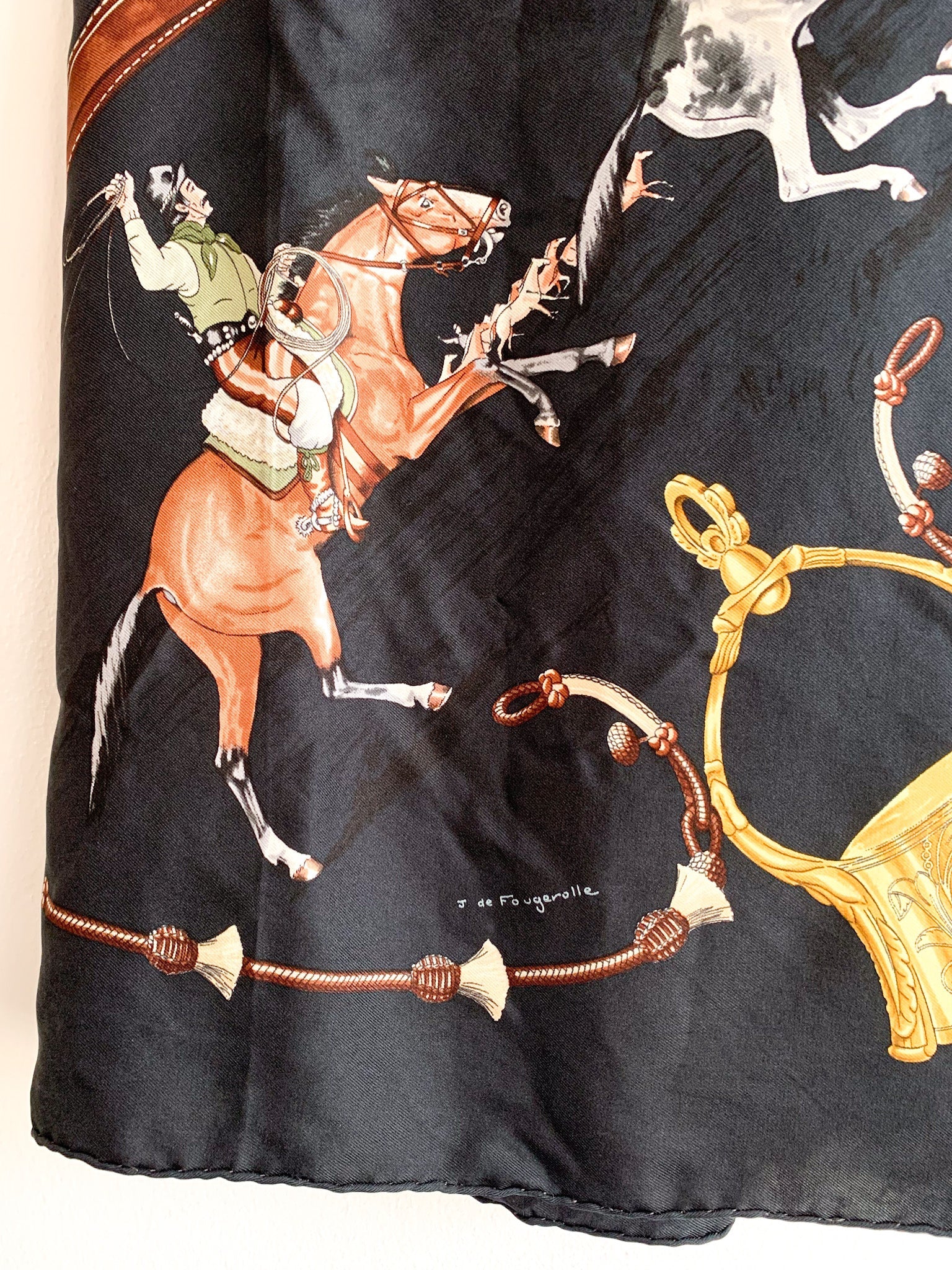 Hermès Pampa Silk Scarf 90