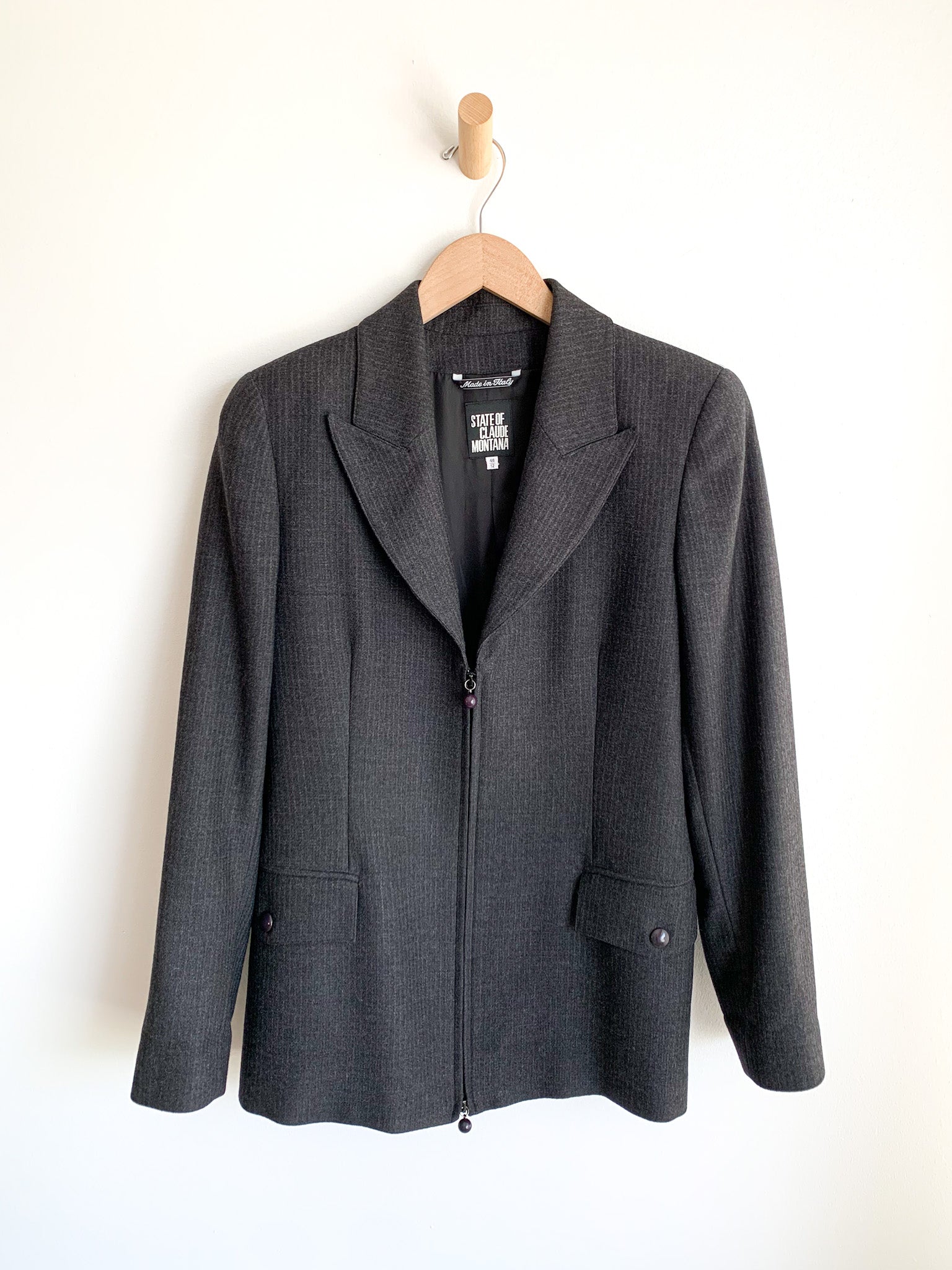 State of Claude Montana Zip Blazer