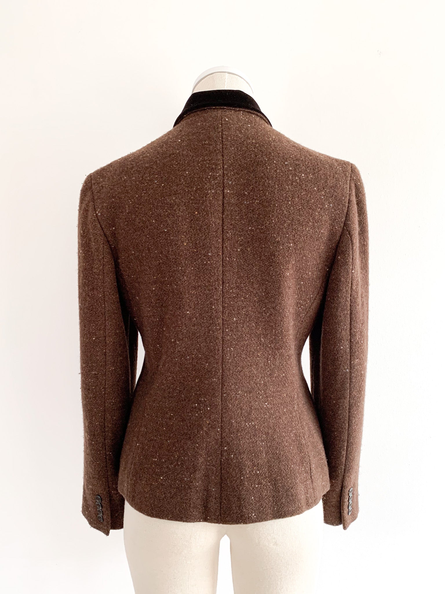 Ralph Lauren Velvet Collar Riding Blazer