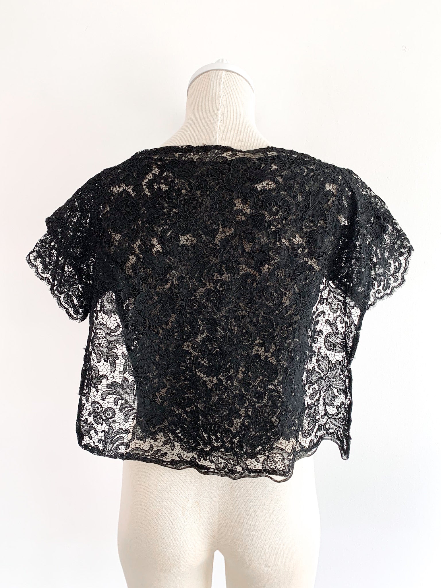 1950's Lace Bow Top