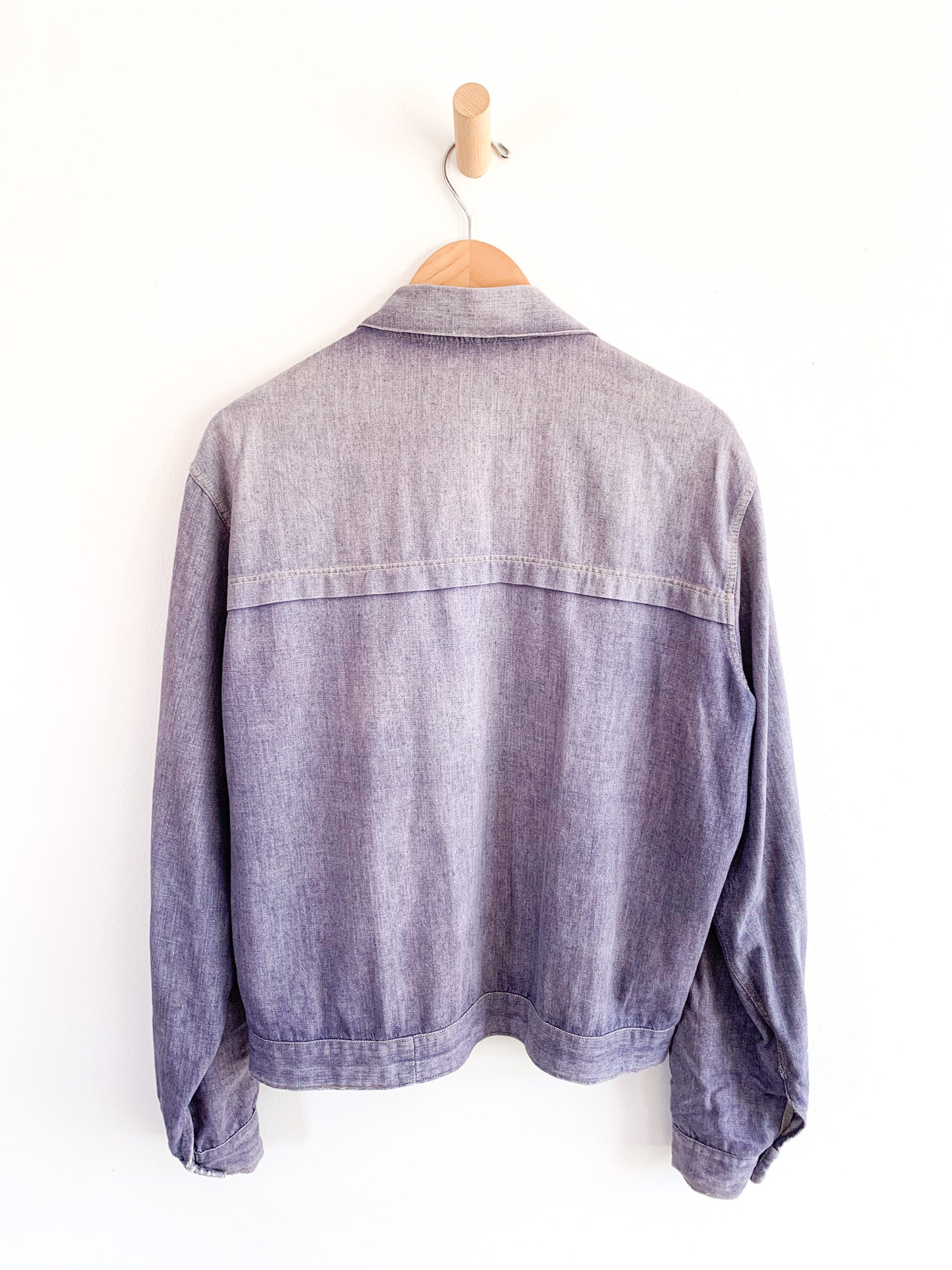 Spring Denim Faded Jacket