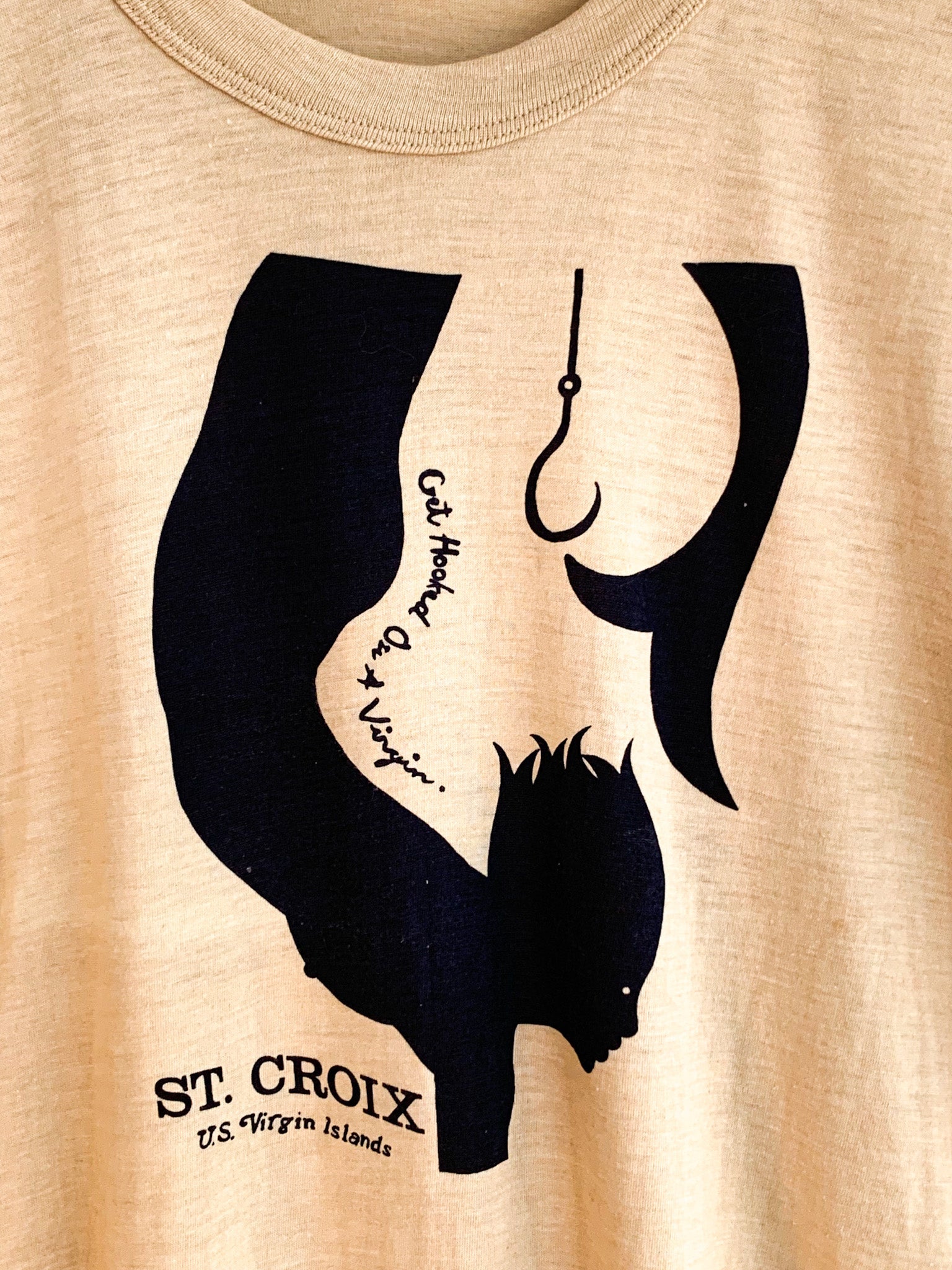 St. Croix "Get hooked on a Virgin" T-shirt