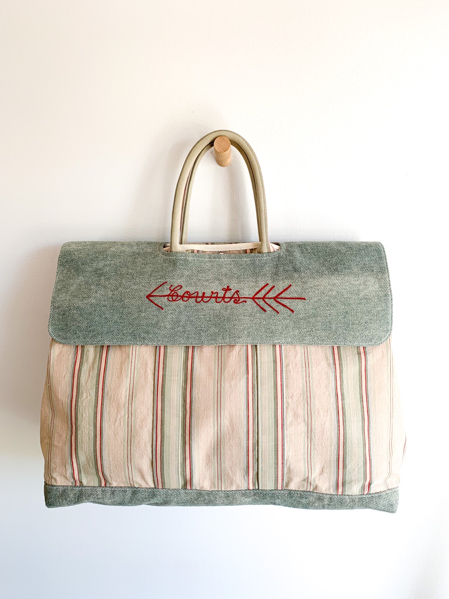 Hand-Made “Courts” Overnight Bag