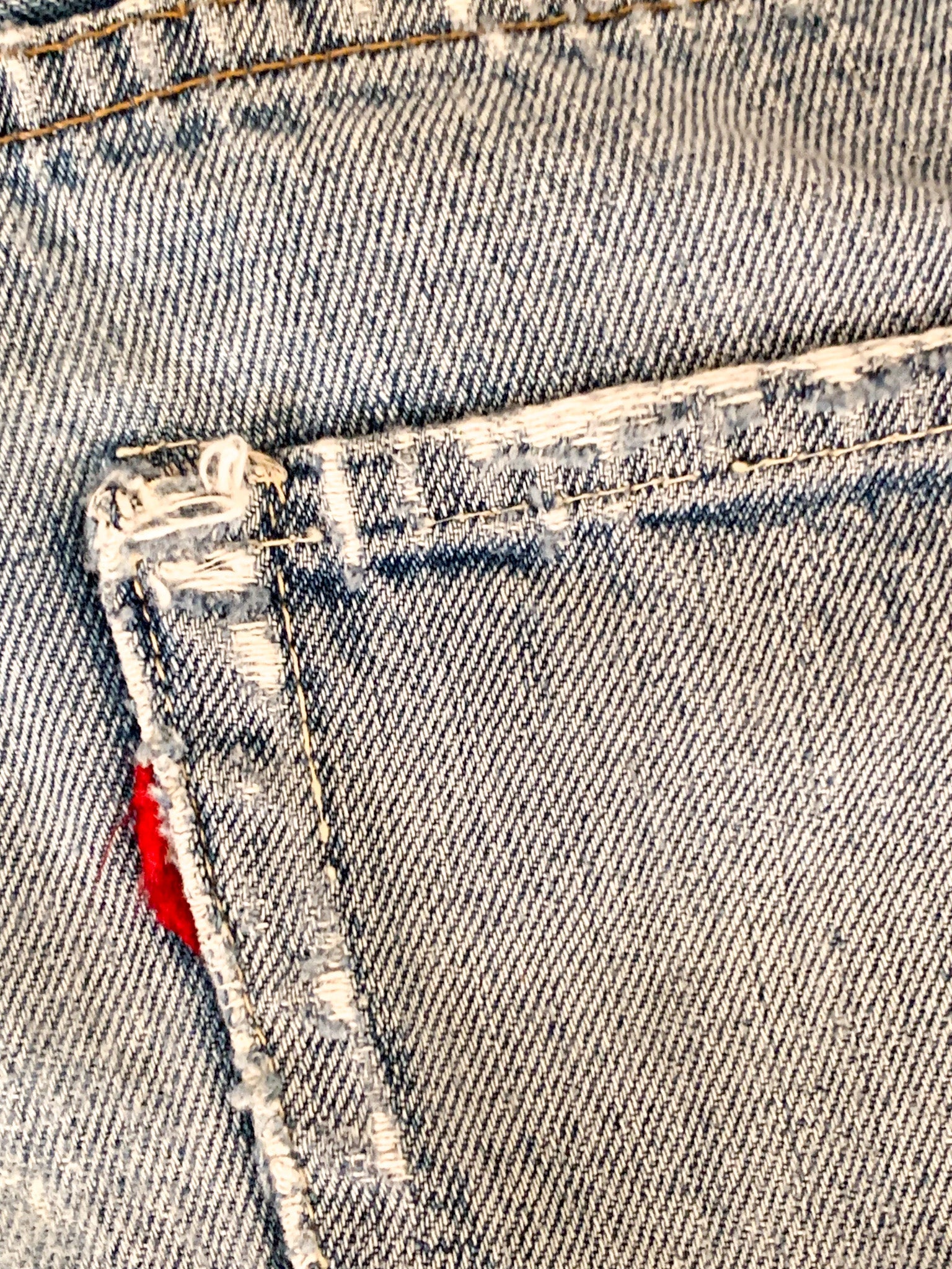 Levi's 501 USA Big E Selvedge Cutoffs 31"