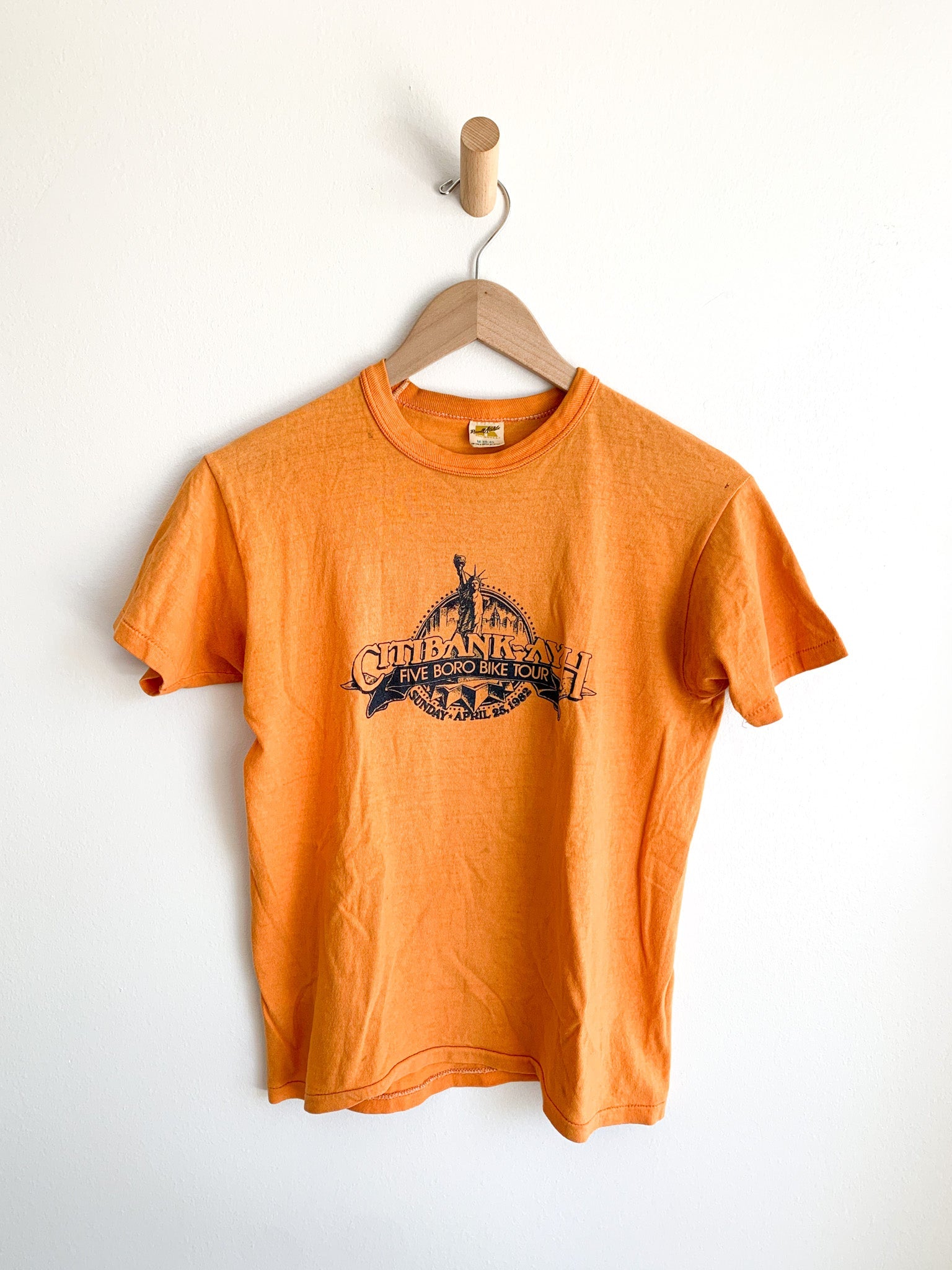 1982 Five Boro Bike Tour T-shirt