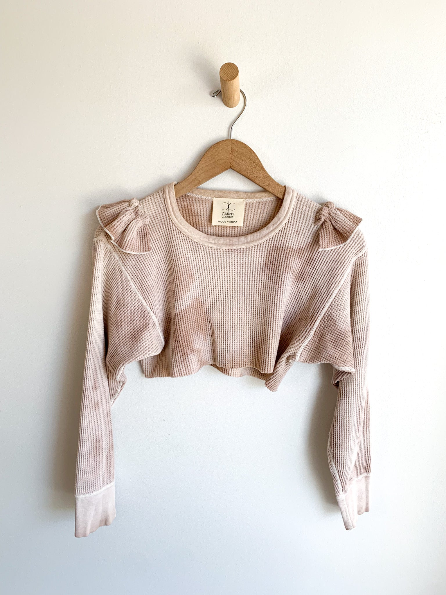 Remade Cropped Ruffle Thermal