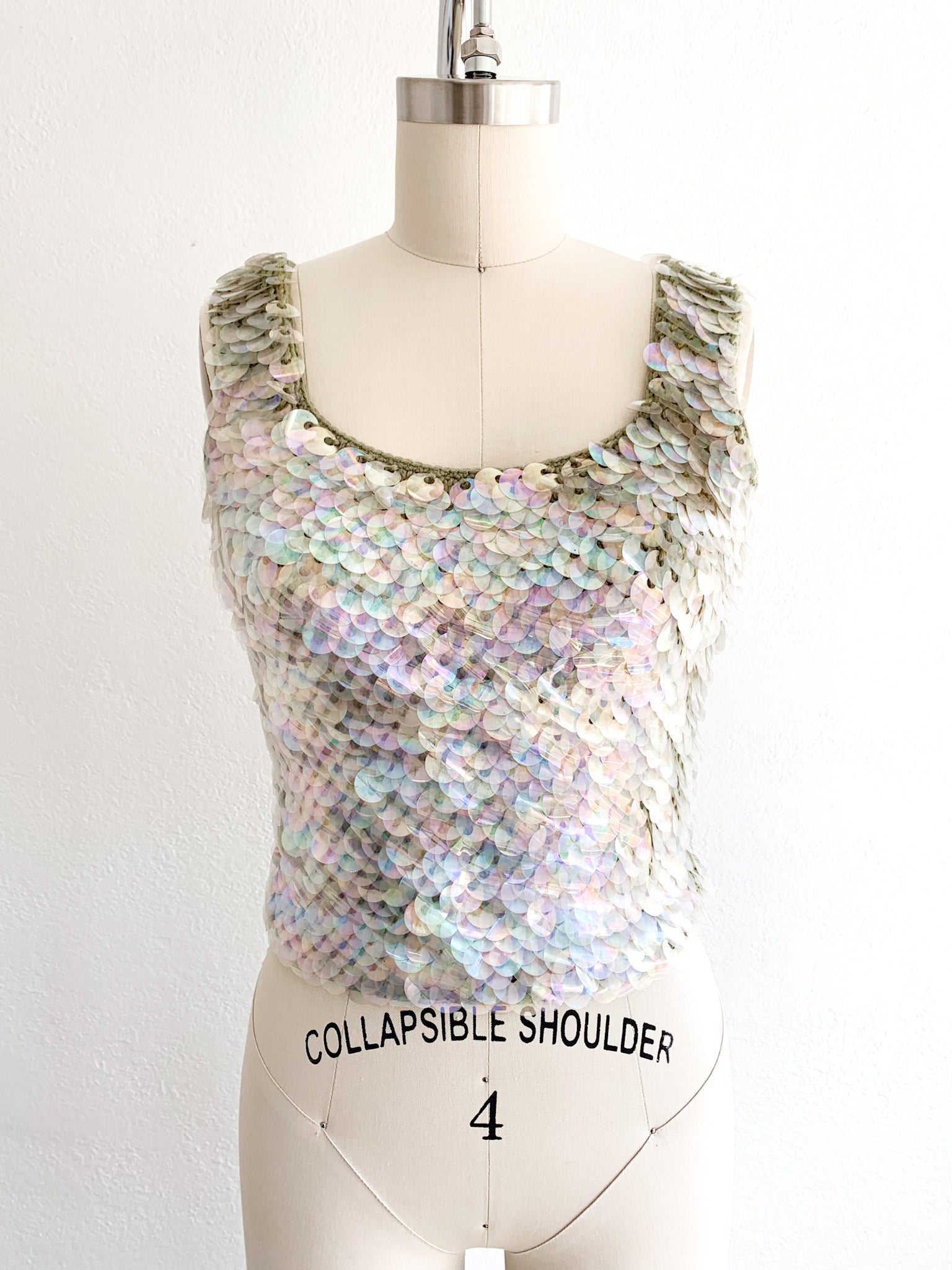 Opal Paillete Sweater Tank