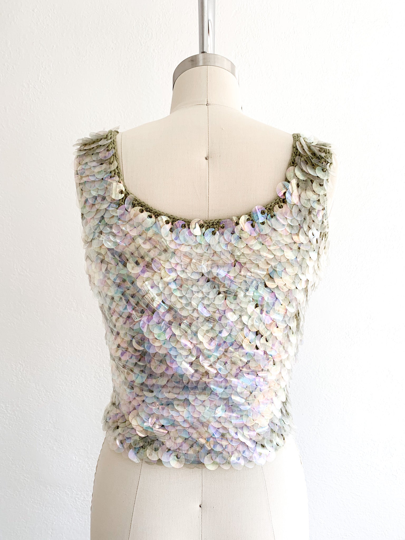 Opal Paillete Sweater Tank