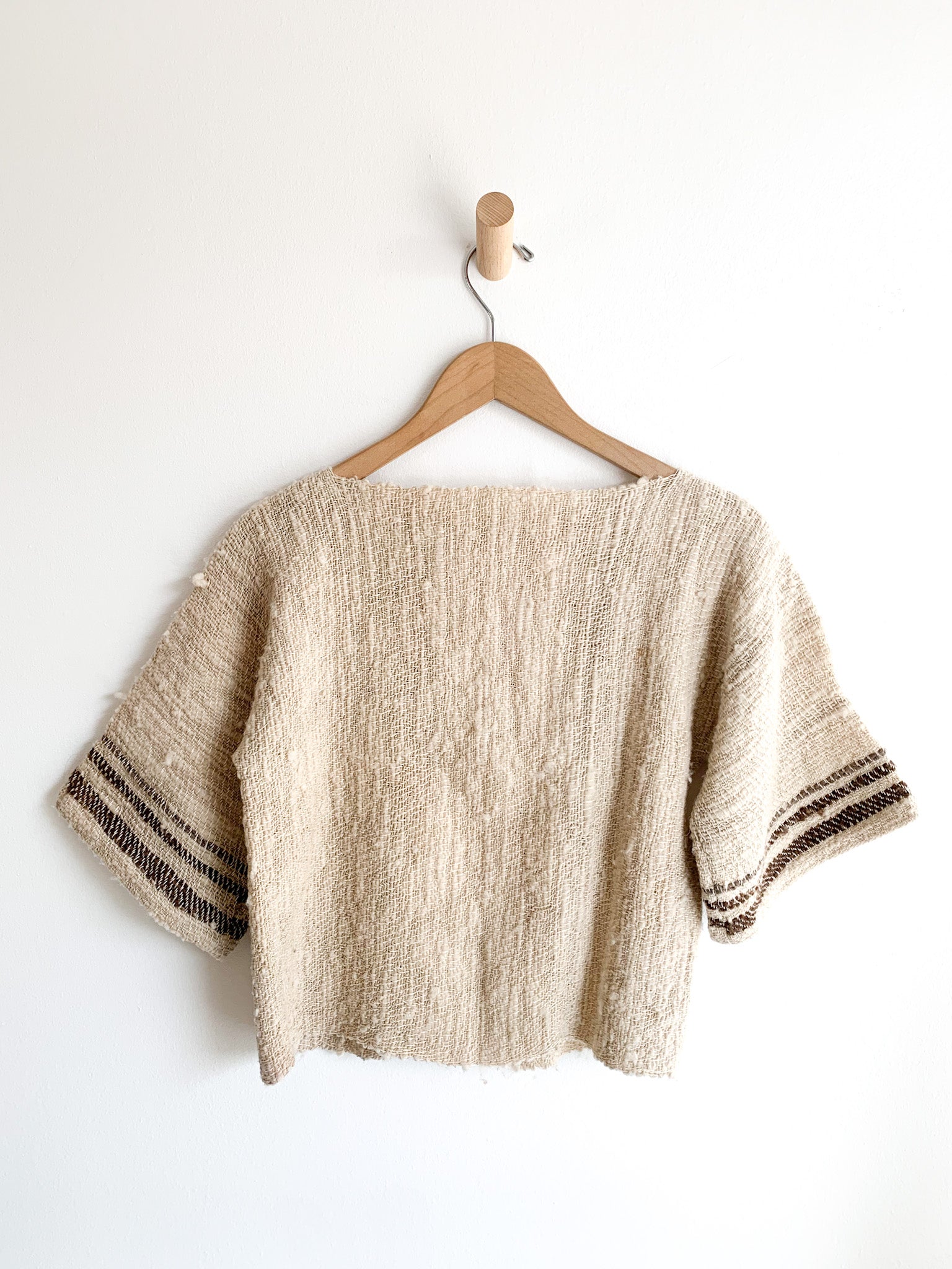 Natural Loomed Artisan Top