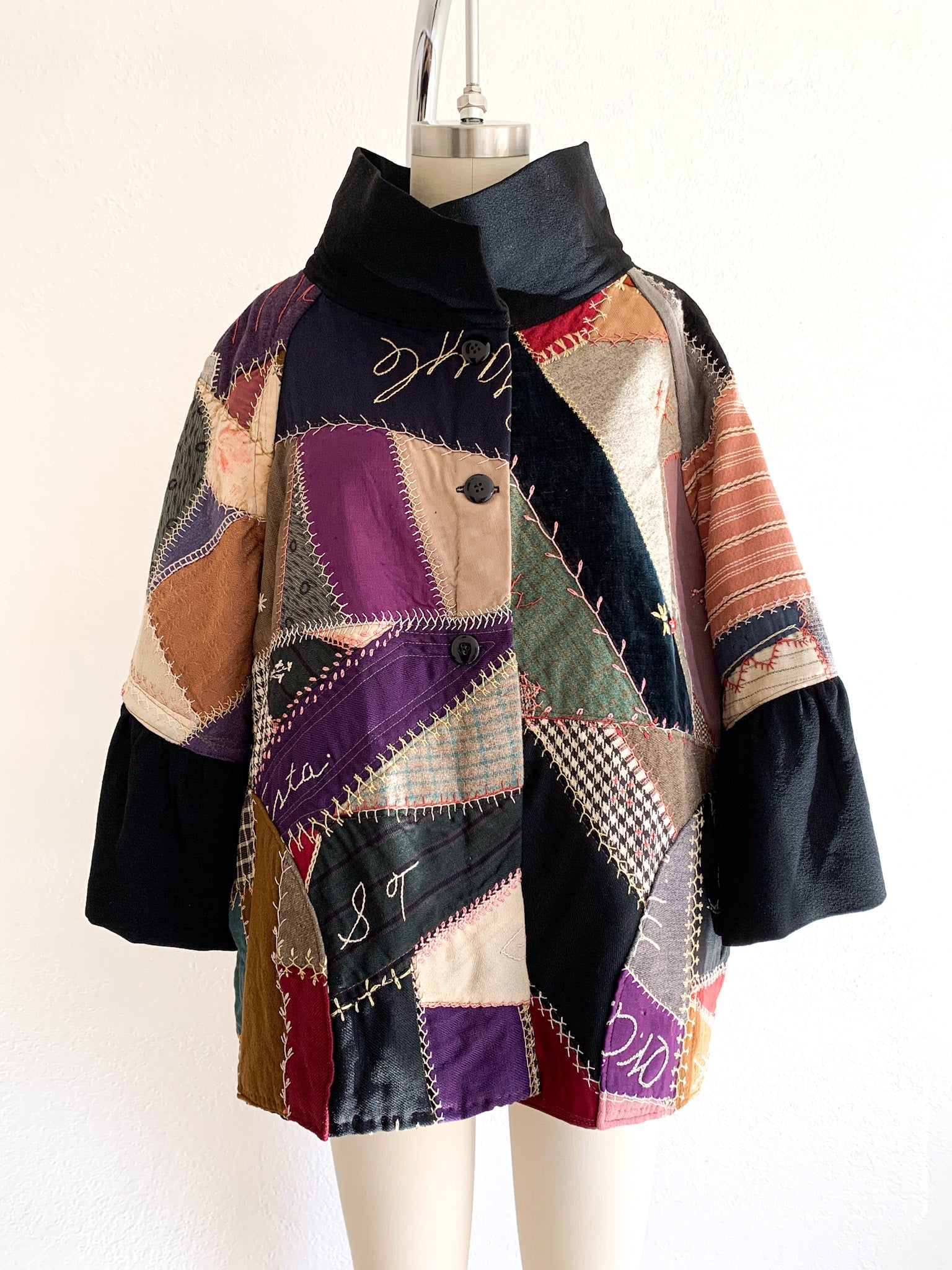 Carny Found Crazy Quilt Jacket