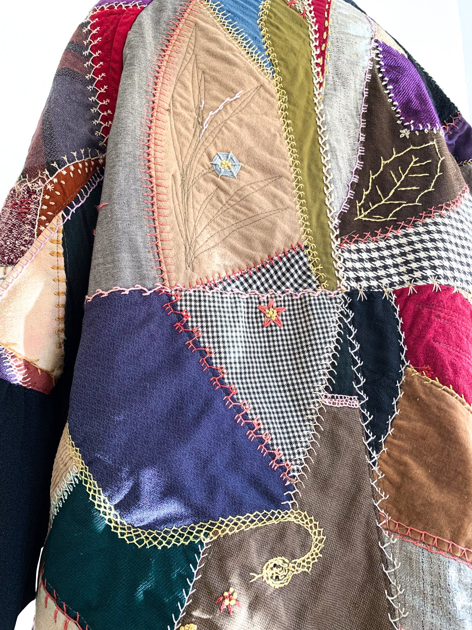 Carny Found Crazy Quilt Jacket