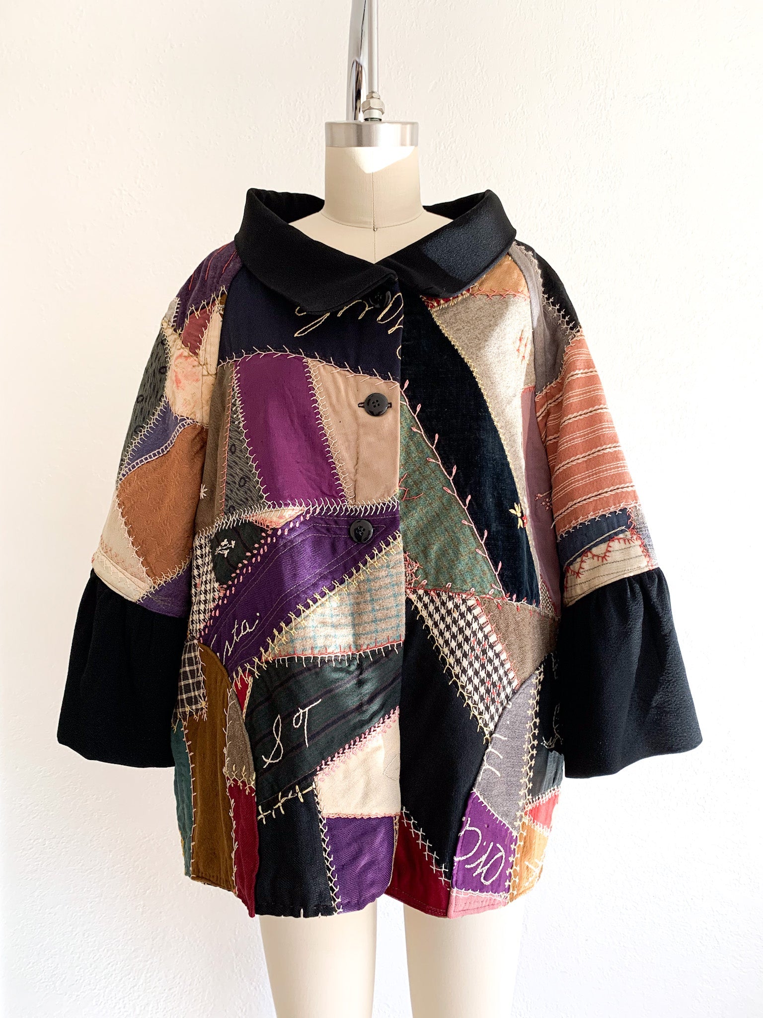 Carny Found Crazy Quilt Jacket