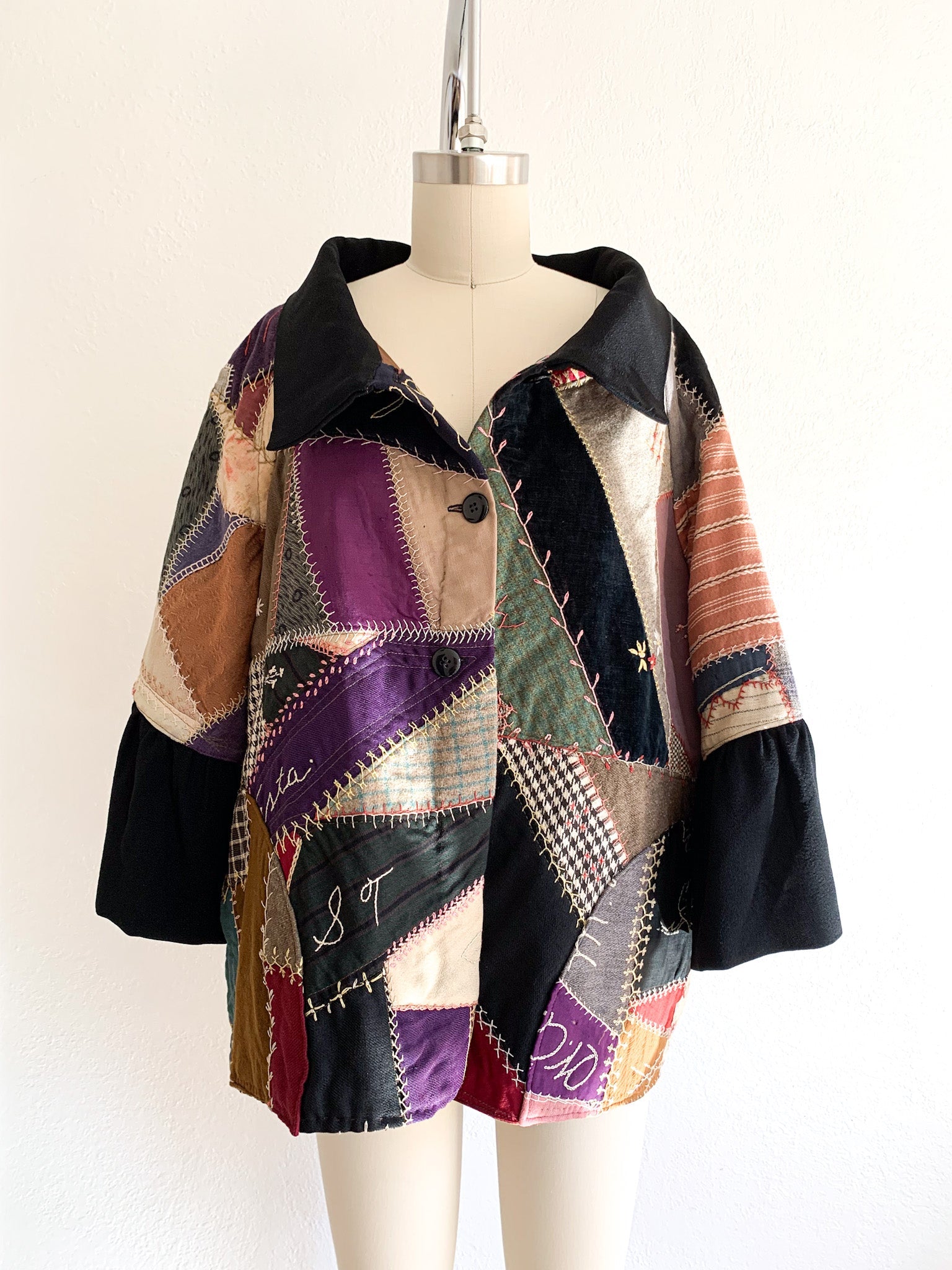 Carny Found Crazy Quilt Jacket