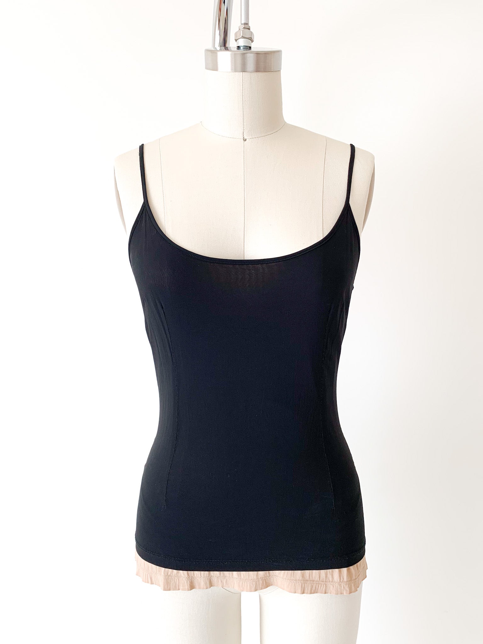 D&G Minimalist Chiffon Tank Top