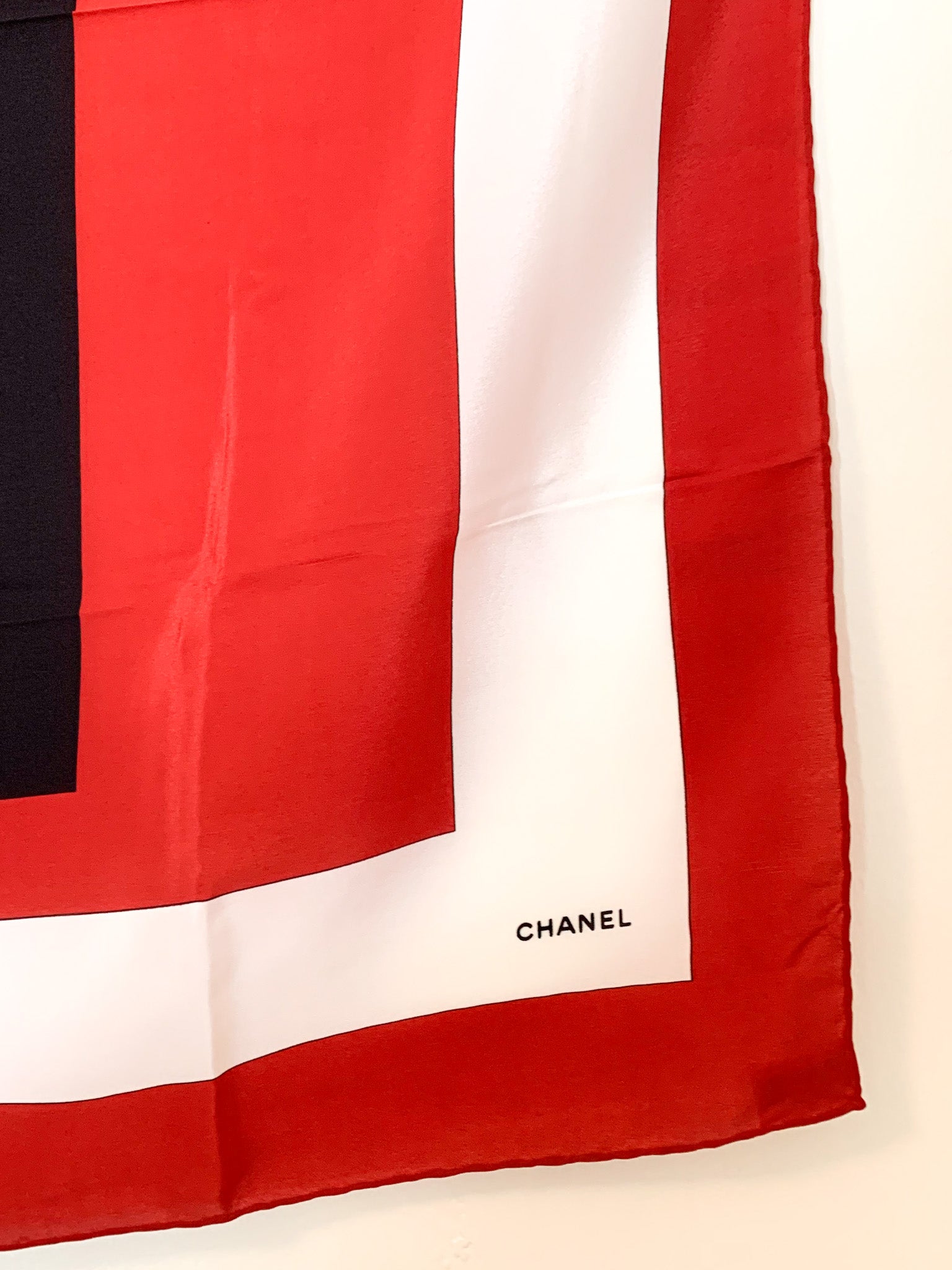 Chanel Mondrian Silk Scarf