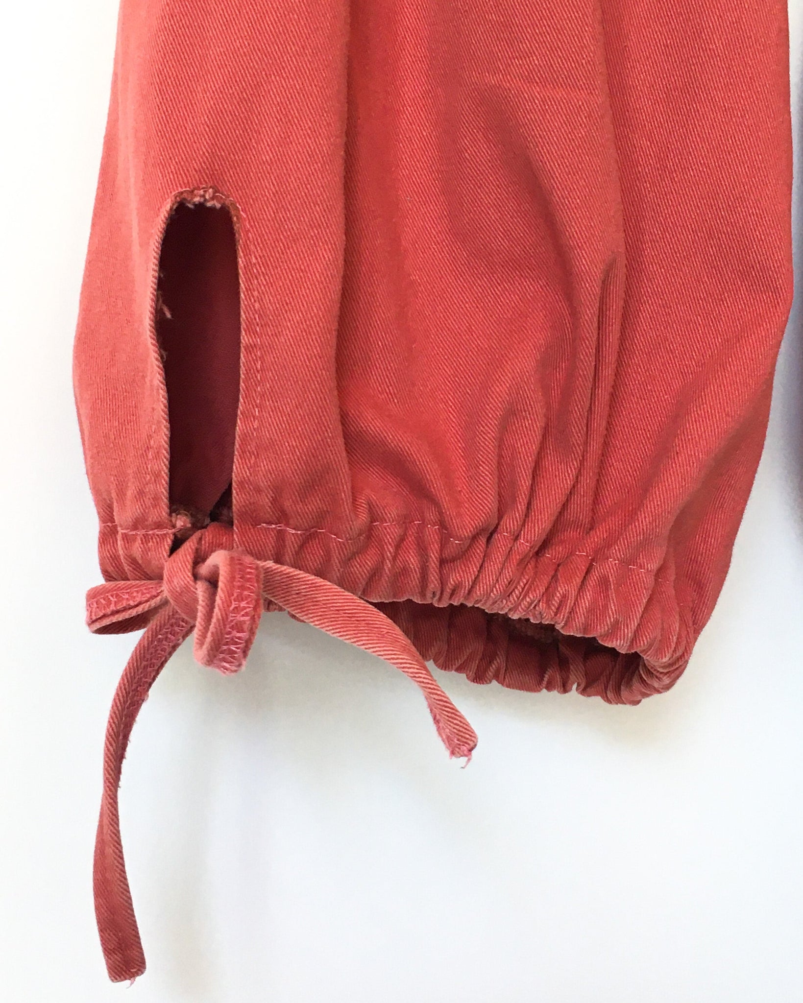 Raspberry Drawstring Pants