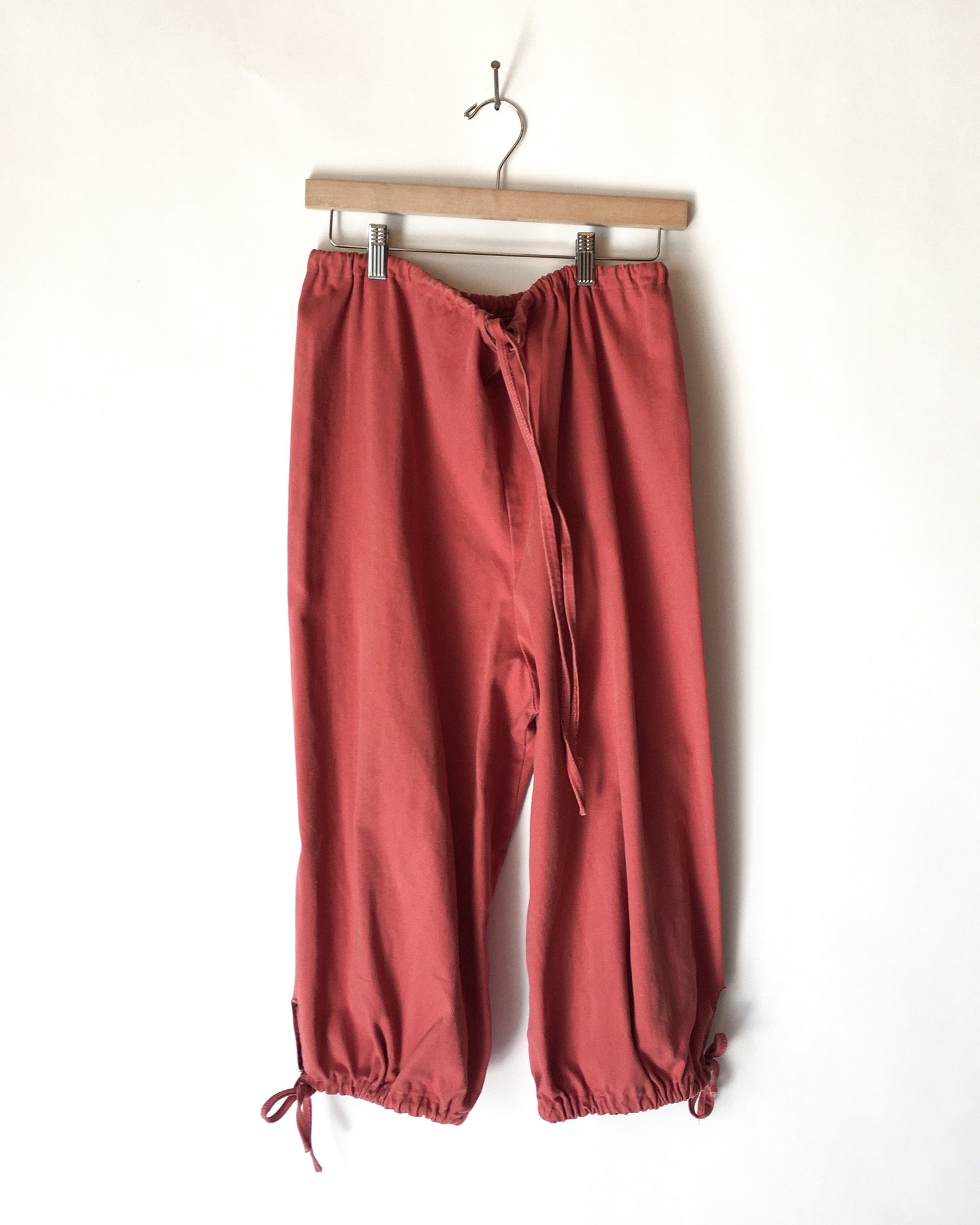 Raspberry Drawstring Pants