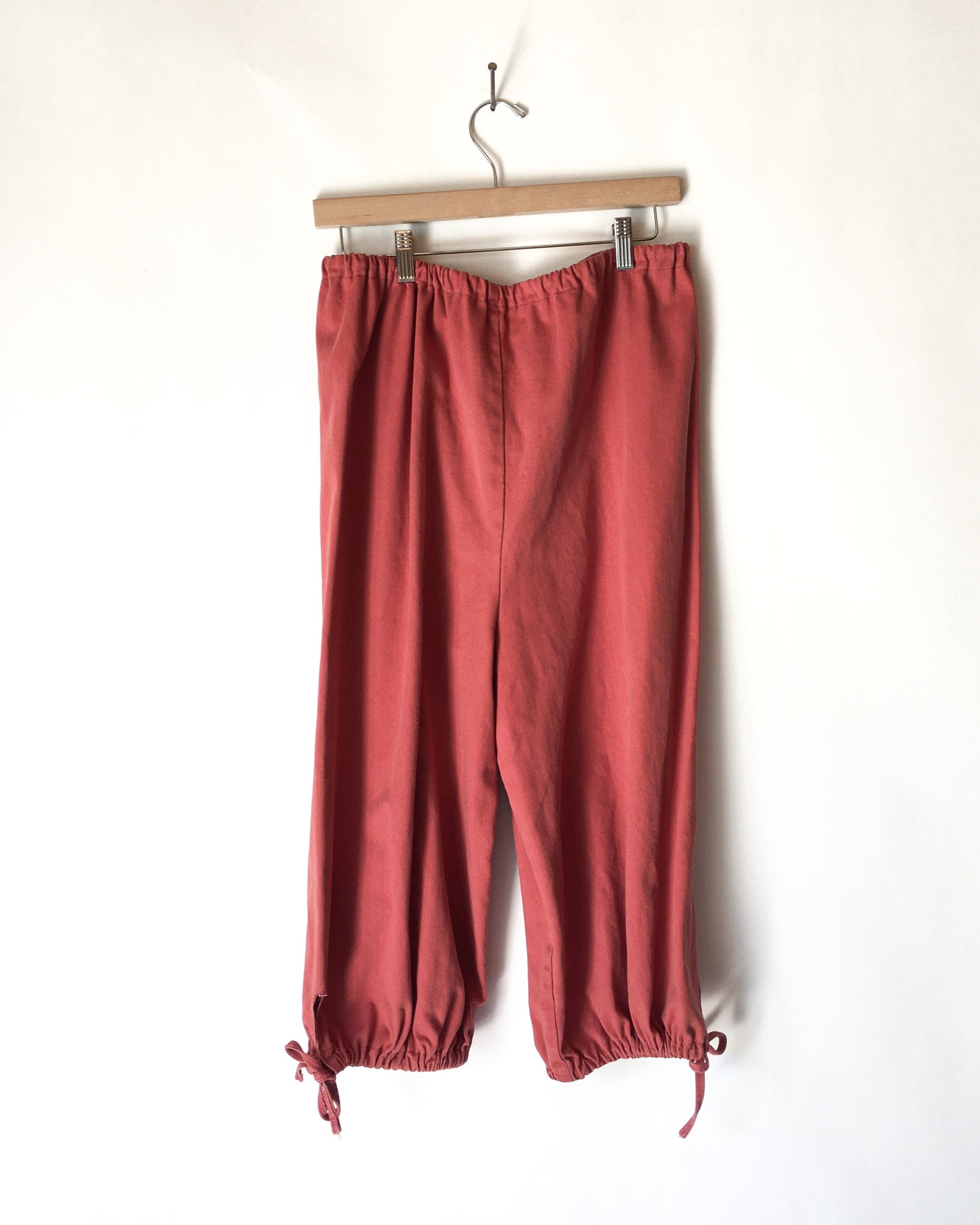 Raspberry Drawstring Pants