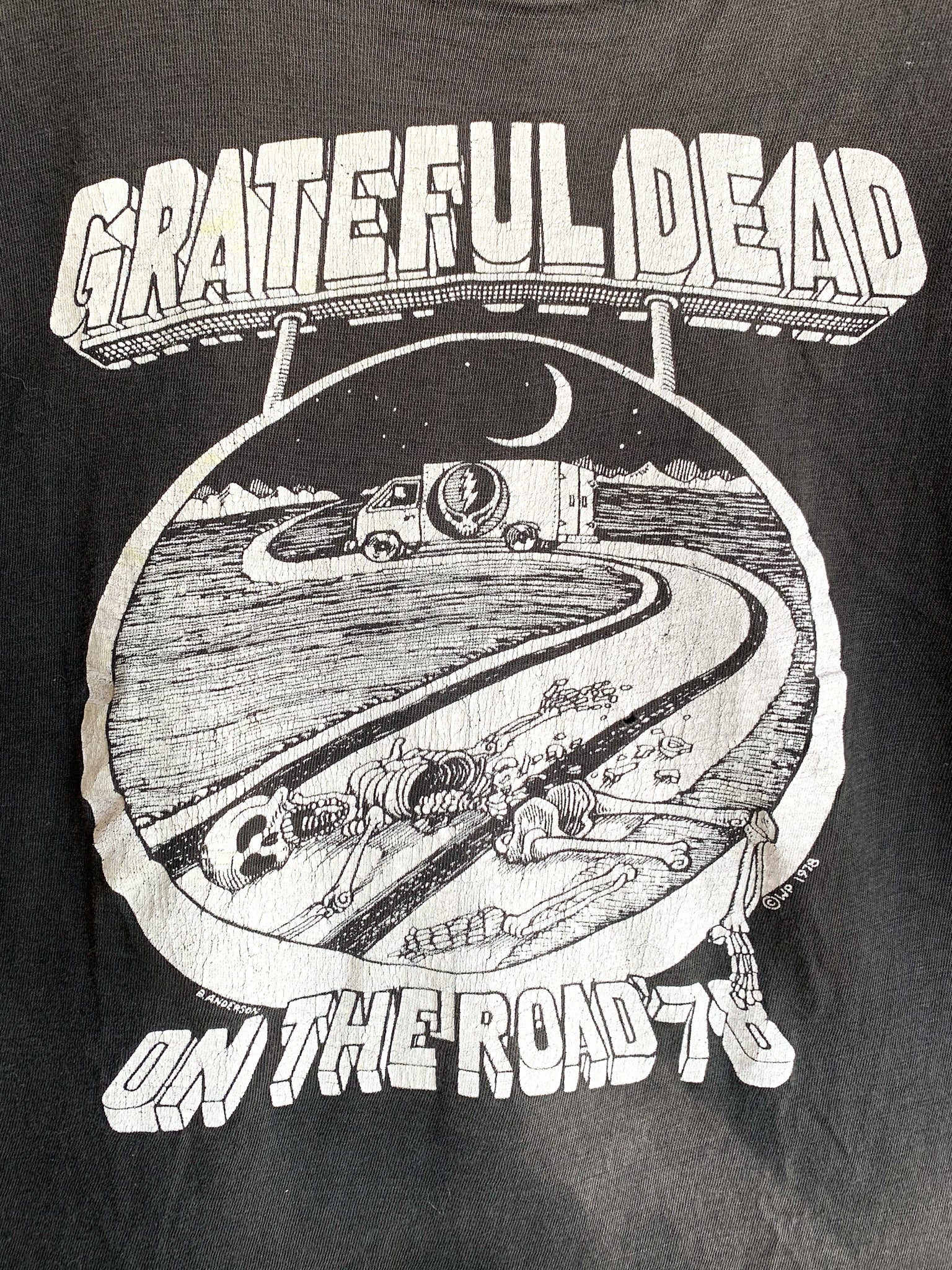 Grateful Dead On the Road '78 Tee