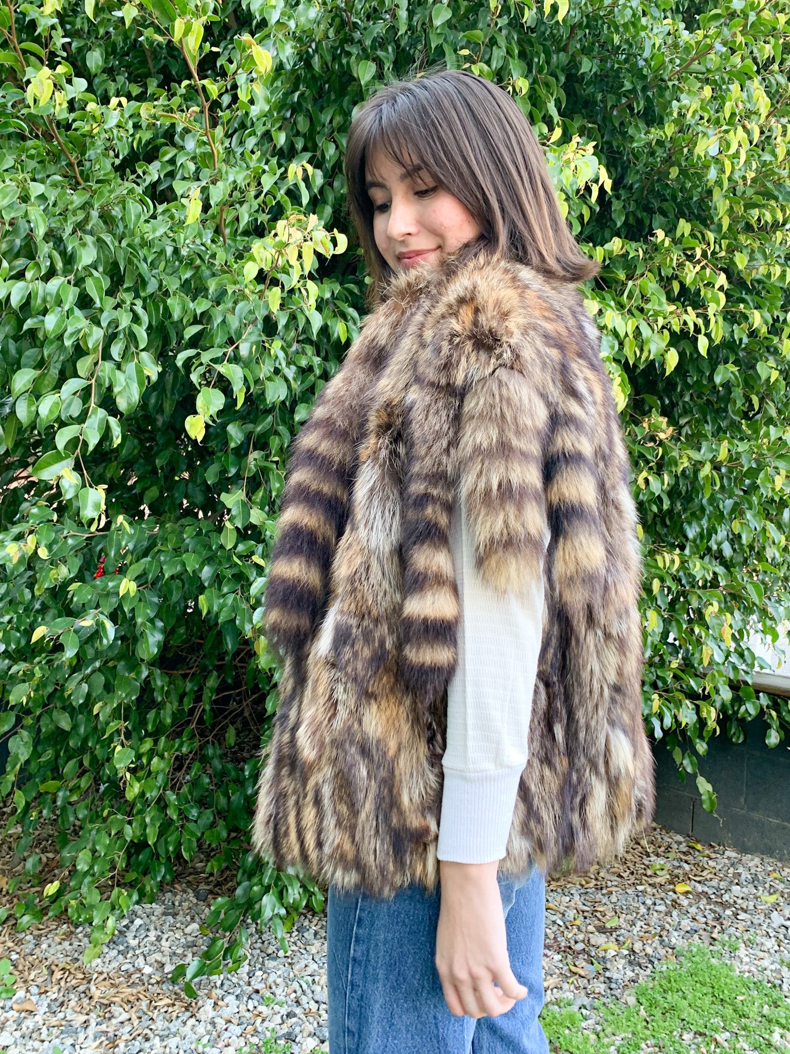 Raccoon Fur Vest