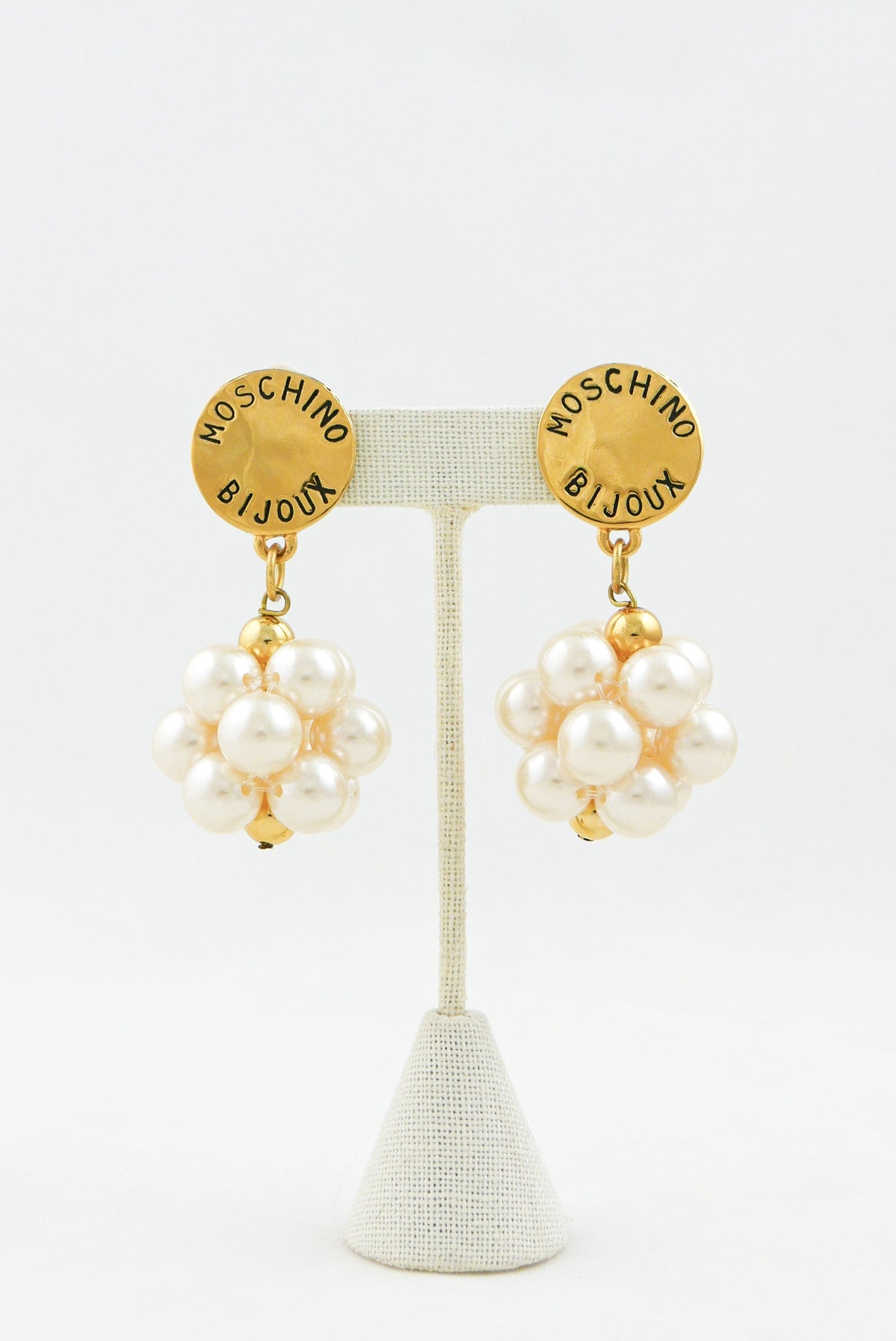 Moschino Bijoux Pearl Earrings