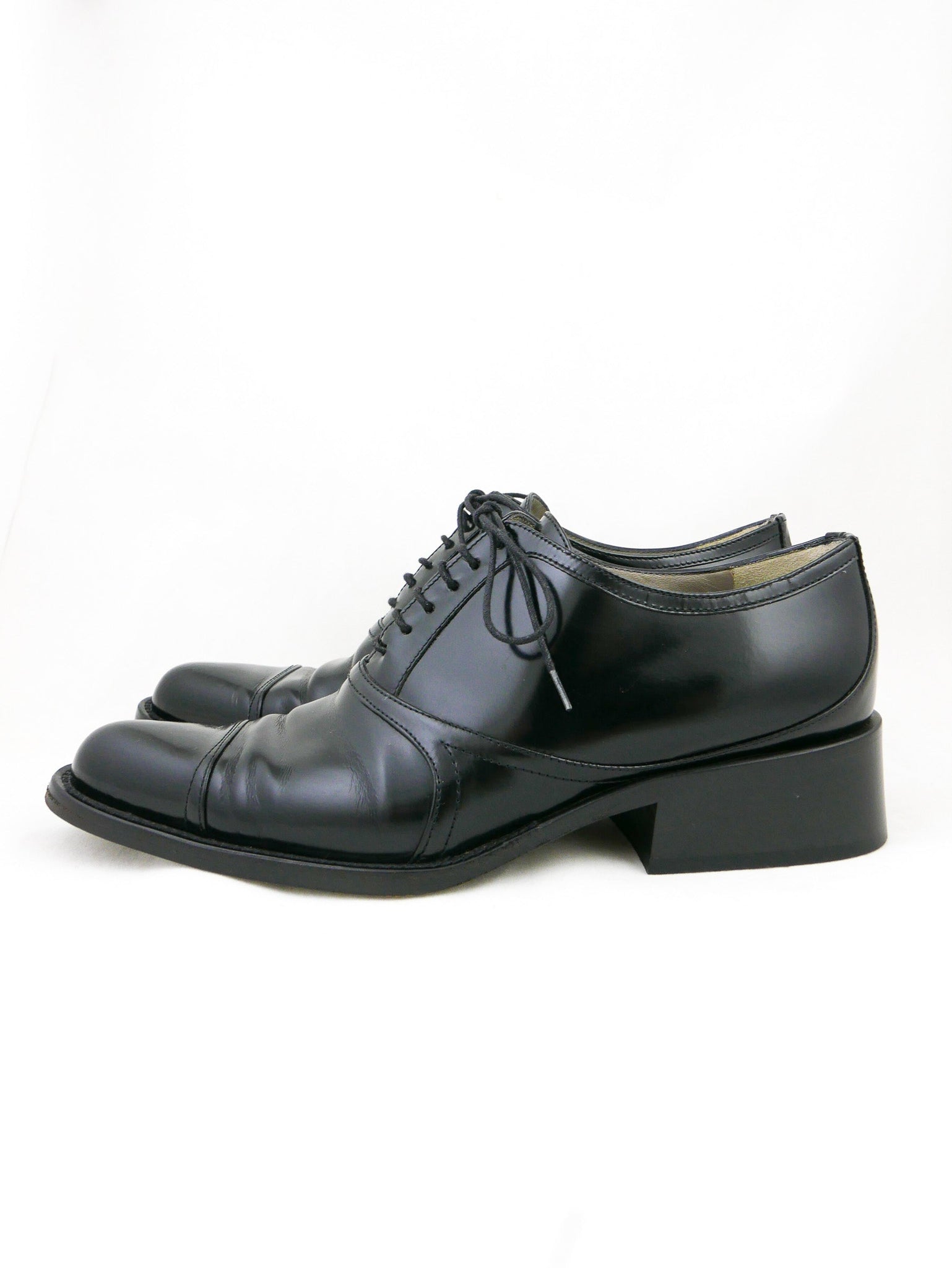 Prada Lace Up Brogue Shoes sz 38