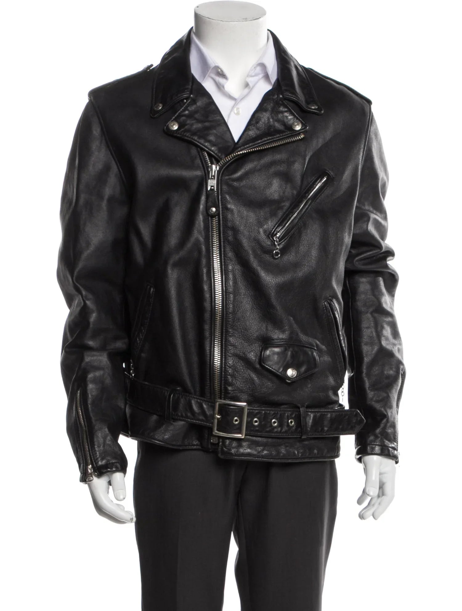 Schott NYC
Leather Moto Jacket
