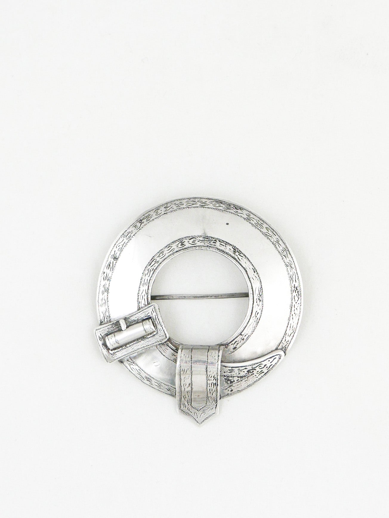 Sterling Buckle Pin