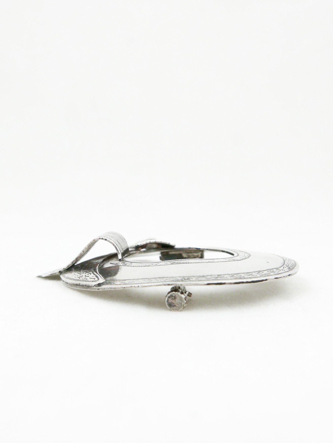 Sterling Buckle Pin