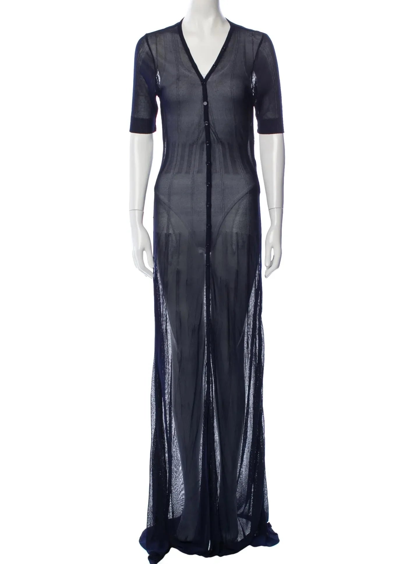V-Neck Long Dress w/ Tags
Size: S | US4, FR36
