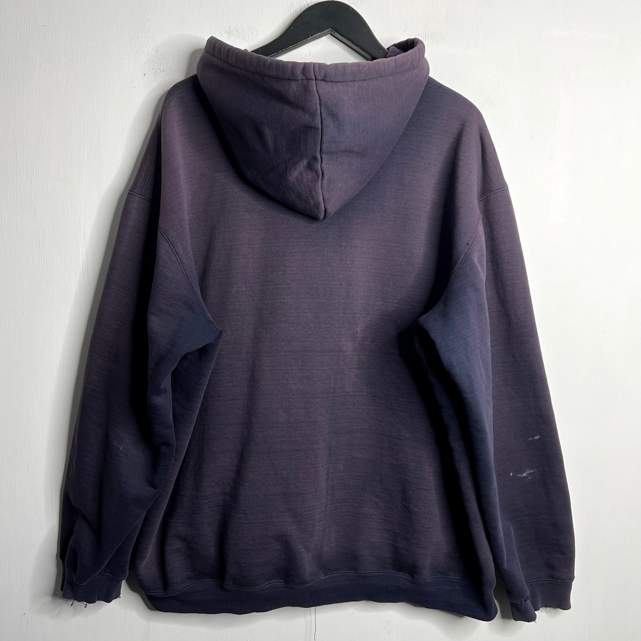 T+M Vintage Blank Zip-Up Hoodie - Late 90s