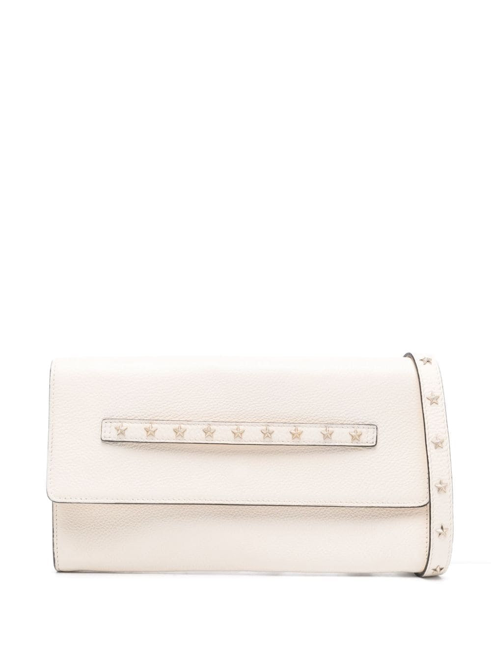 circa 2010s
cream white
calf leather
grained texture
signature Rockstud embellishment
adjustable detachable shoulder strap
main compartment
internal zip-fastening pocket
internal logo patch
cotton lining
silver-tone hardware
front flap closure with magnetic fastening