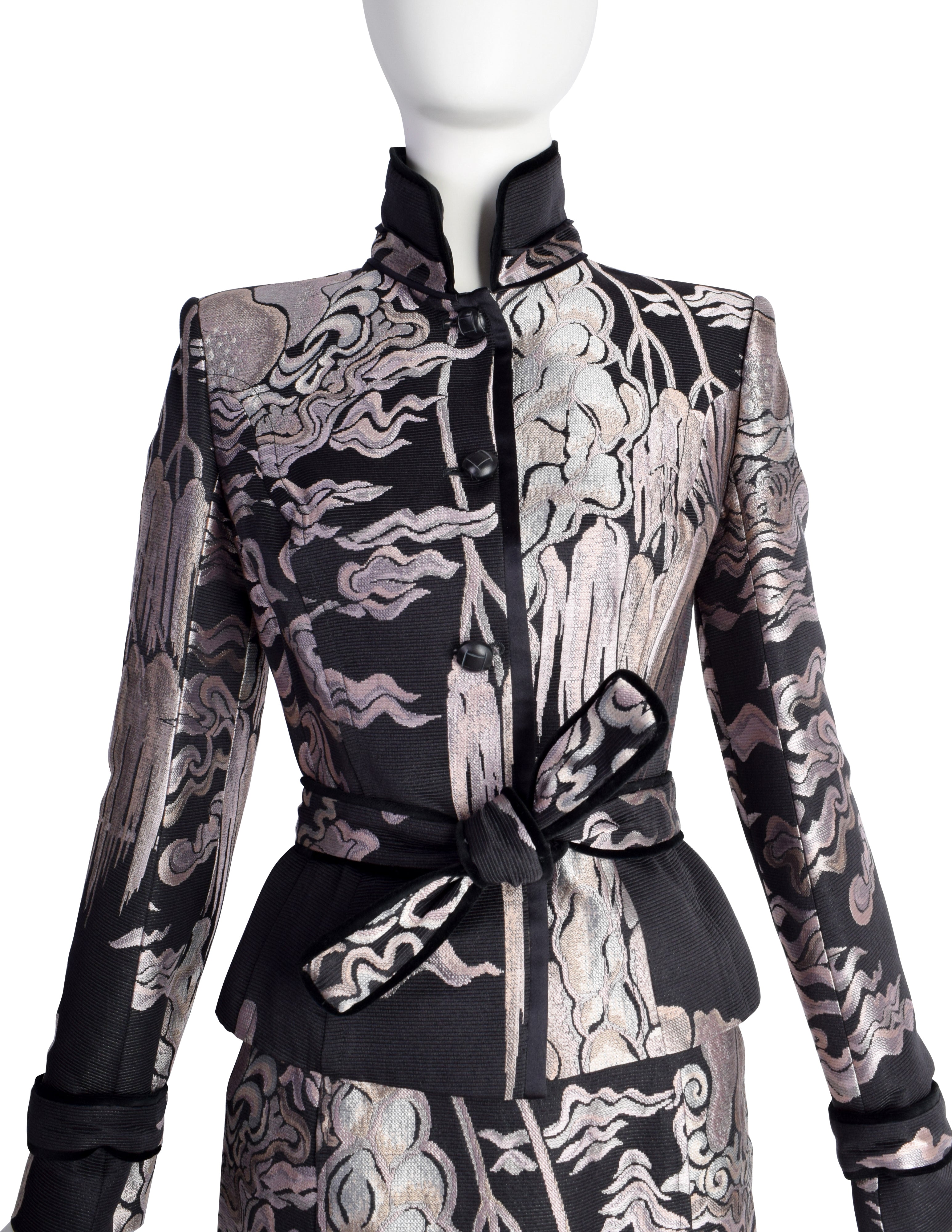 tom ford for サンローラン　リブゴーシュ　カシミアシルクスヌード Yves Saint Laurent Jacket Exquisite Tom Ford Layered
