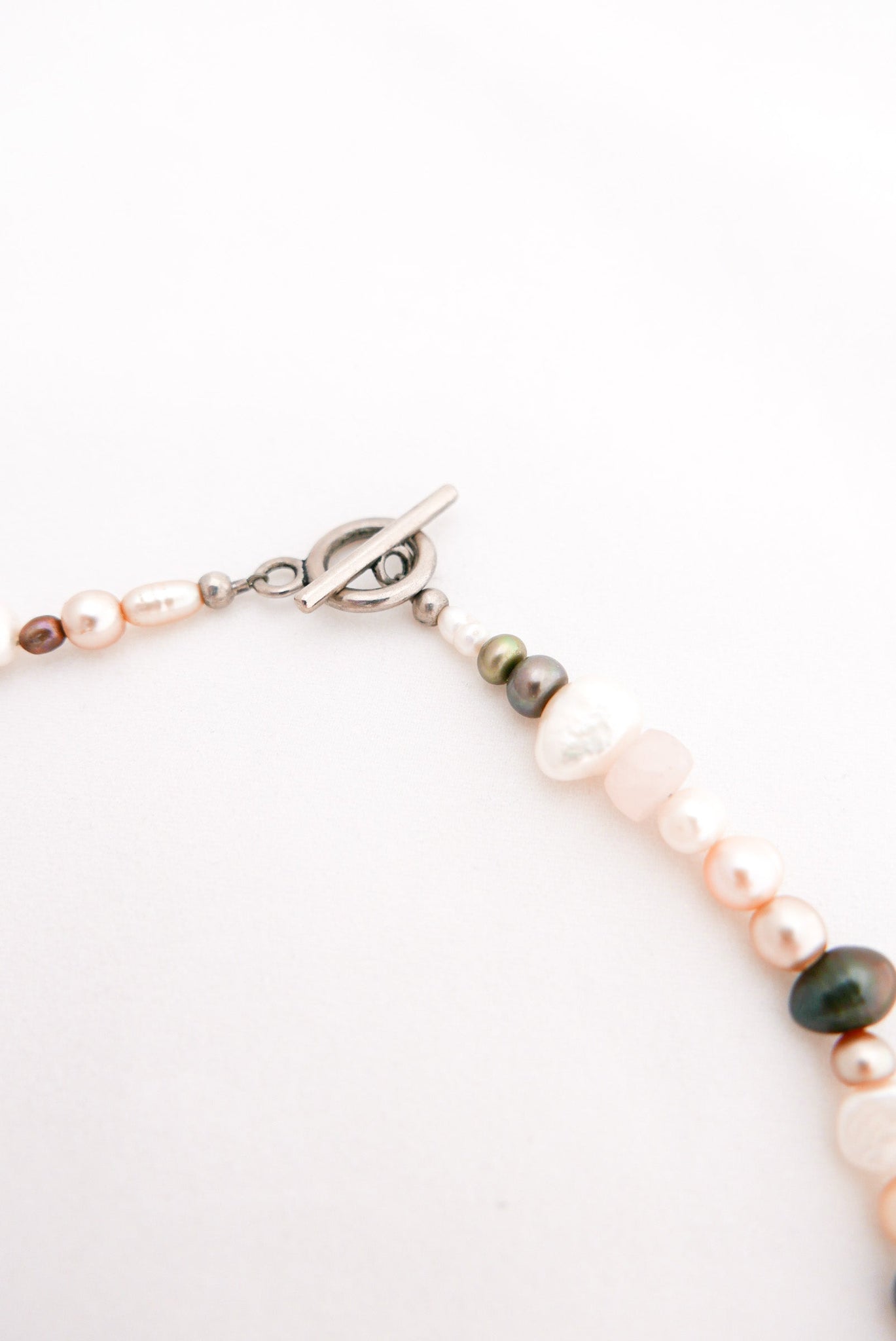 Candy Colored Pearl Necklace